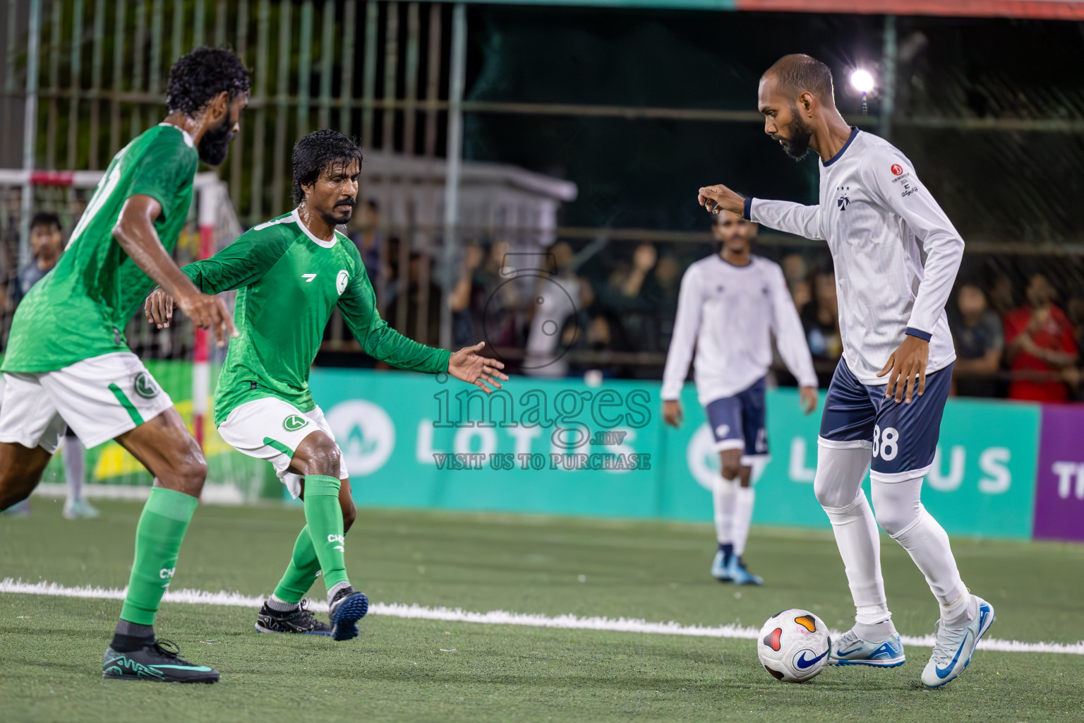 HDC vs MACL in Round of 16 of Club Maldives Cup 2024 held in Rehendi Futsal Ground, Hulhumale', Maldives on Monday, 7th October 2024. Photos: Ismail Thoriq / images.mv