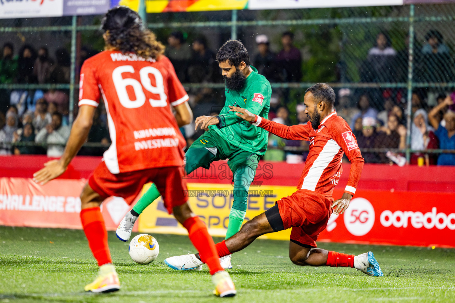 HA Vashafaru VS HA Kelaa in Atoll Round Semi-Final on Day 23 of Golden Futsal Challenge 2025 was held on Monday , 27th January 2025, in Hulhumale', Maldives. Photos: Nausham Waheed / images.mv