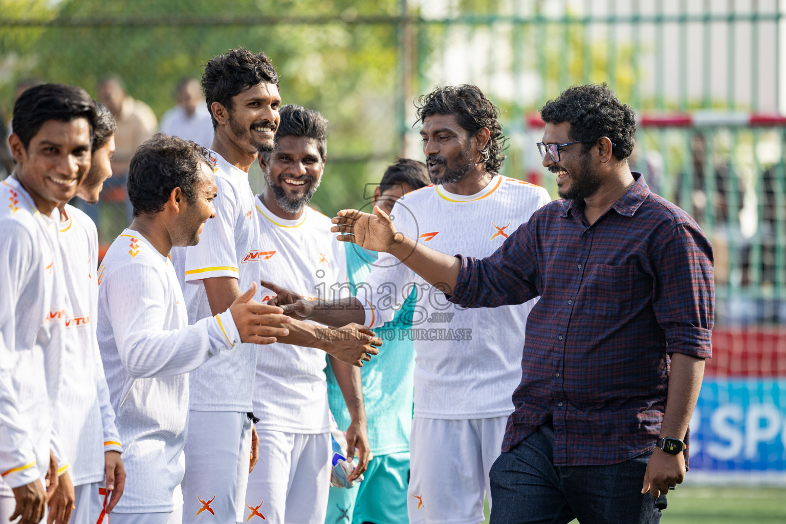 B Eydhafushi vs B Thulhaadhoo in Day 13 of Golden Futsal Challenge 2025 was held on Friday, 17th January 2025, in Hulhumale', Maldives 
Photos: Hassan Simah / images.mv