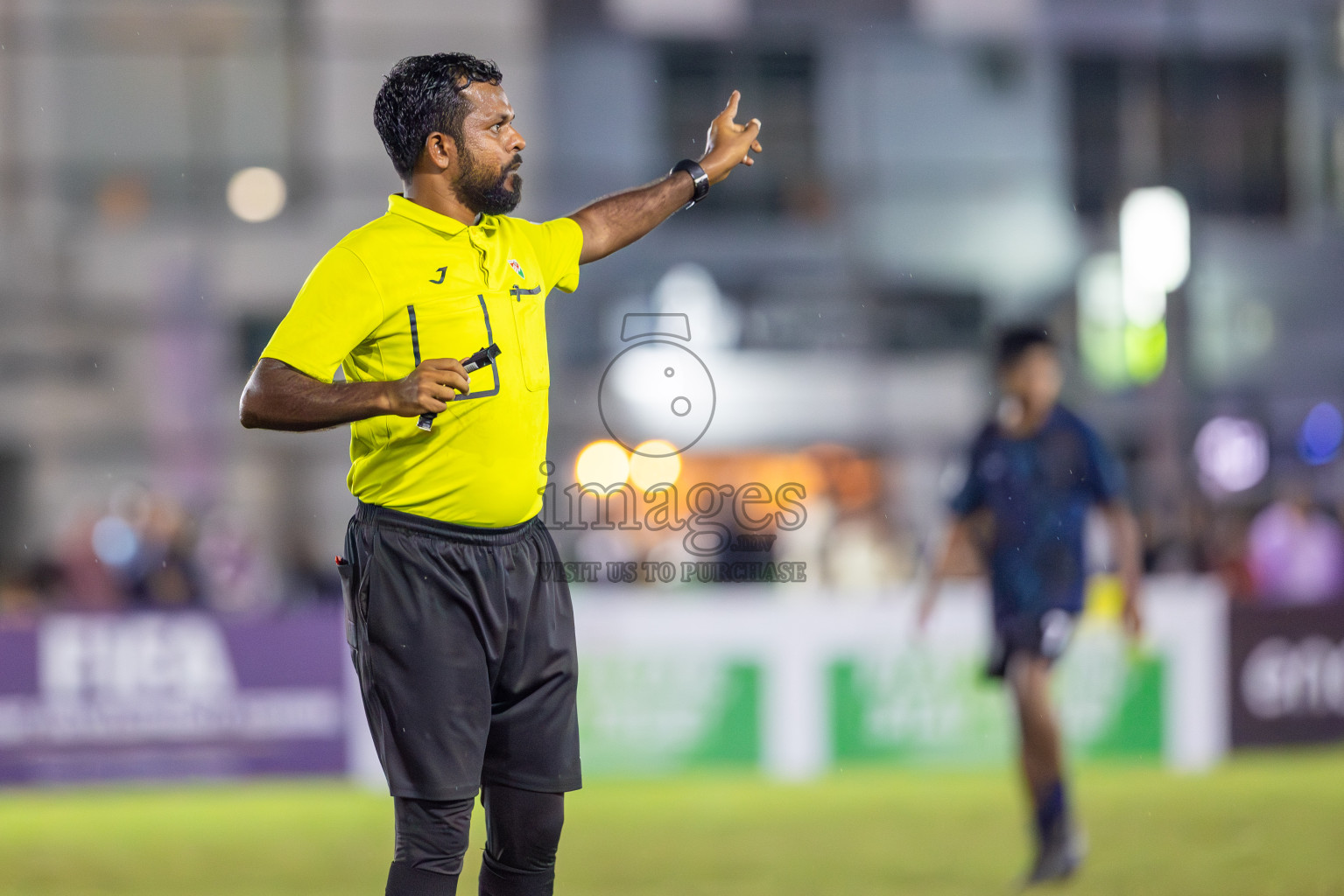 SUS vs Huriyya (U14) in Dhivehi Youth League 2024 - Day 2. Matches held at Henveiru Stadium on 22nd November 2024 , Friday. Photos: Shuu Abdul Sattar/ Images.mv