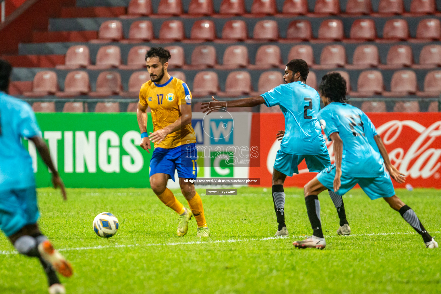 Club Valencia vs United Victory in the President's Cup 2021/2022 held in Male', Maldives on 19 December 2021