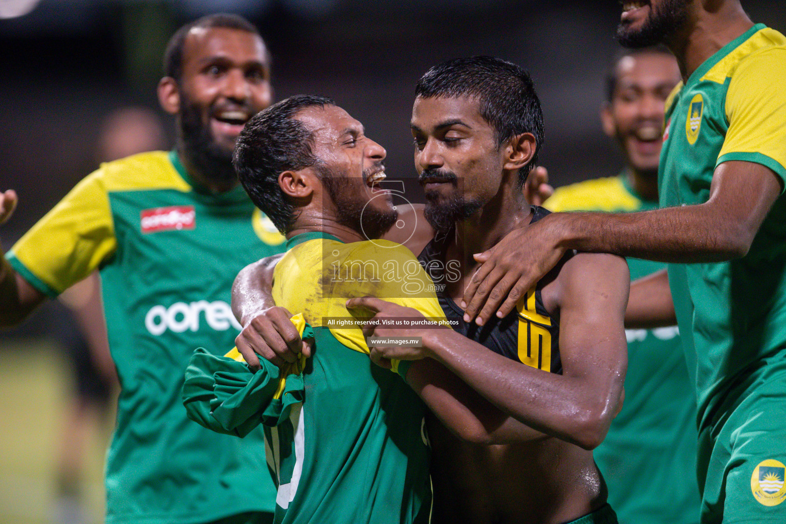 President's Cup 2023 Final - Maziya Sports & Recreation vs Club Eagles, held in National Football Stadium, Male', Maldives  Photos: Mohamed Mahfooz Moosa and Nausham Waheed/ Images.mv