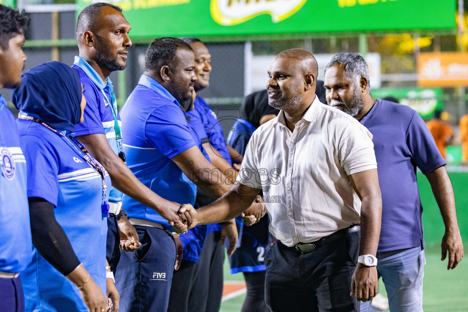 Island Ocean Club vs Club Rising Star Academy in Milo National Junior Volleyball Championship 2025 Day 3 was held on Monday, 24th November 2025 at Ekuveni Turf Court Male', Maldives. Photos: Areef Adam / images.mv