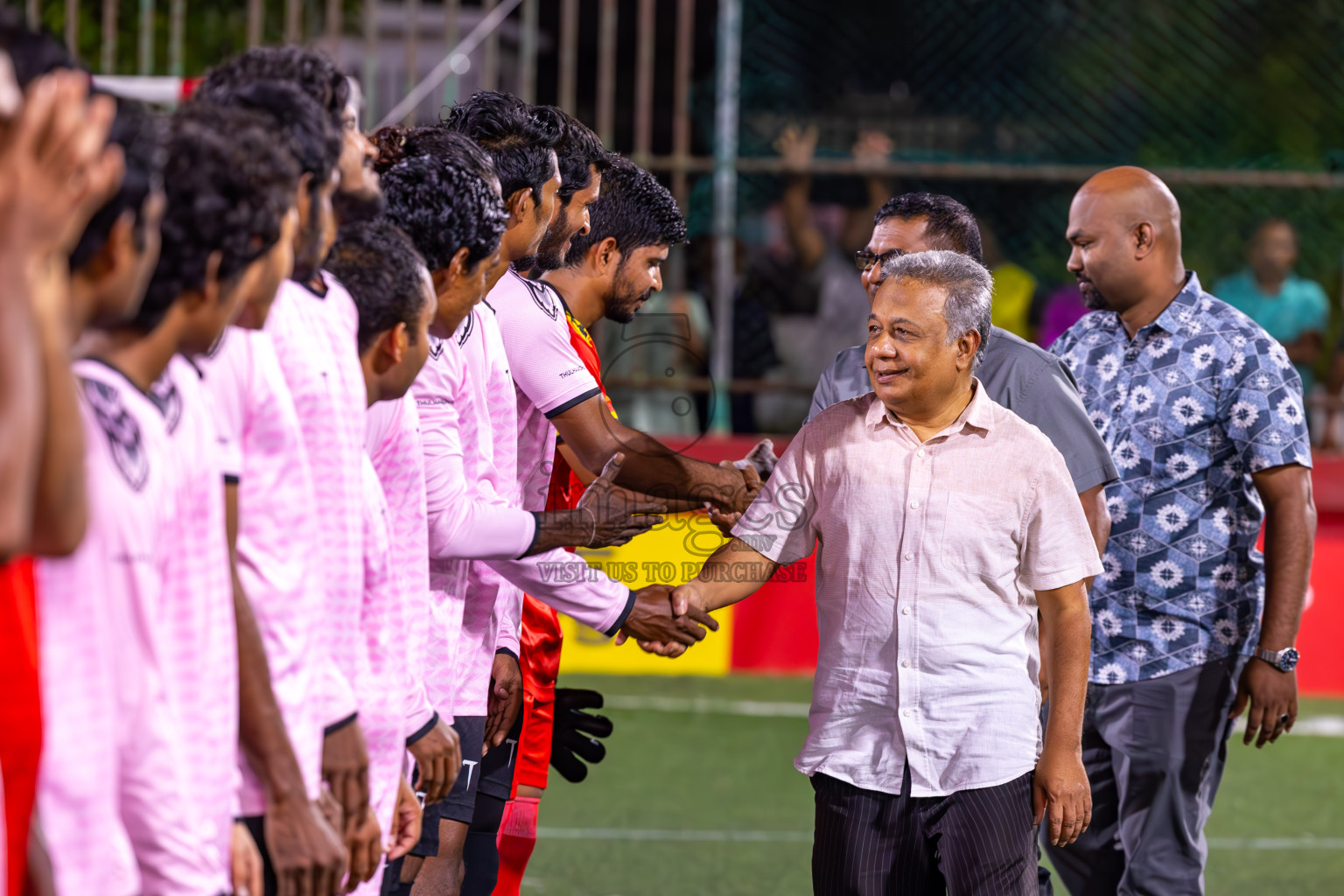 B Eydhafushi vs B Thulhaadhoo in Day 29 of Golden Futsal Challenge 2024 was held on Tuesday , 13th February 2024 in Hulhumale', Maldives Photos: Ismail Thoriq / images.mv