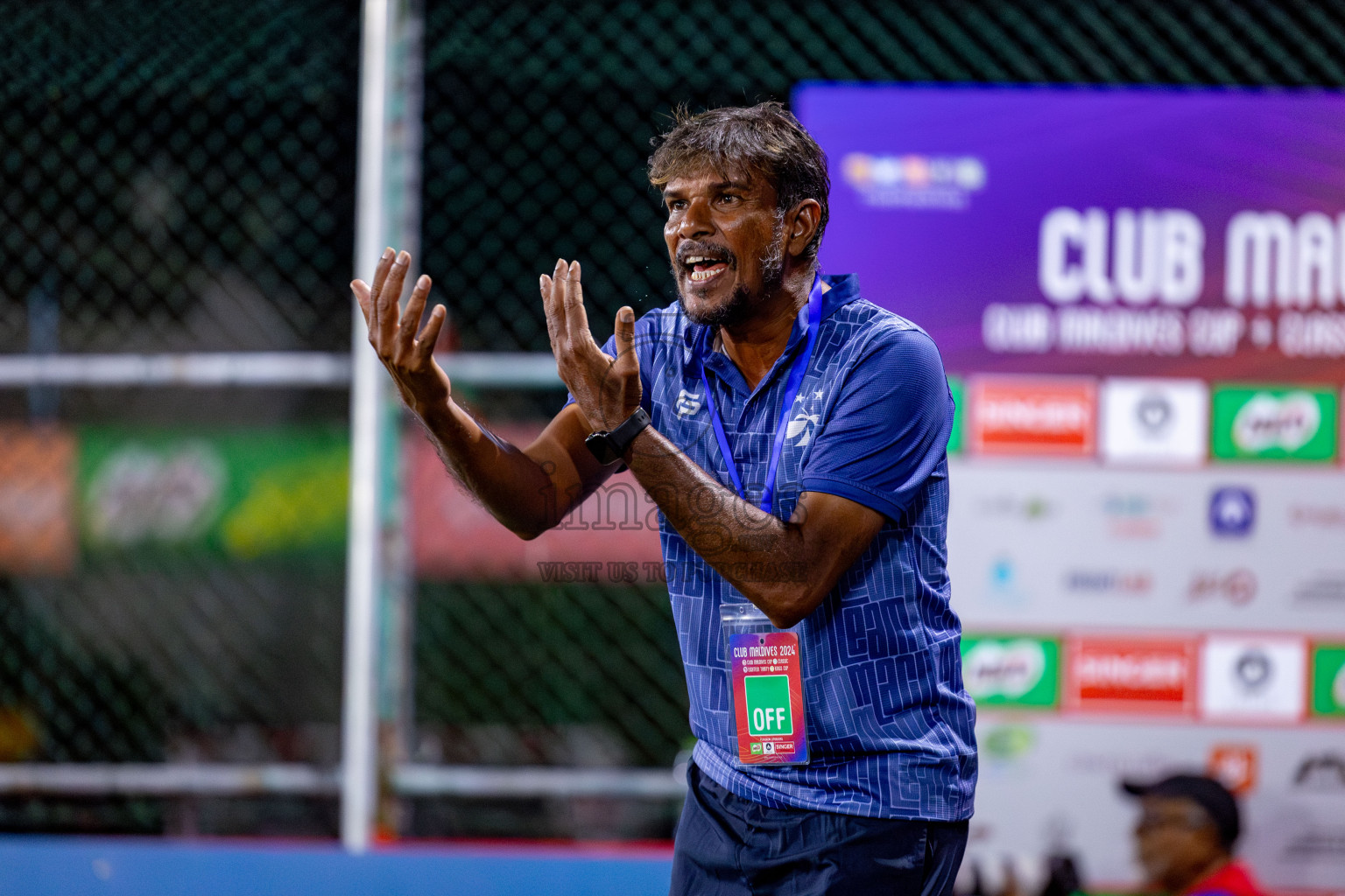 MACL vs BAROS MALDIVES in Club Maldives Cup 2024 held in Rehendi Futsal Ground, Hulhumale', Maldives on Tuesday, 1st October 2024. Photos: Nausham Waheed / images.mv