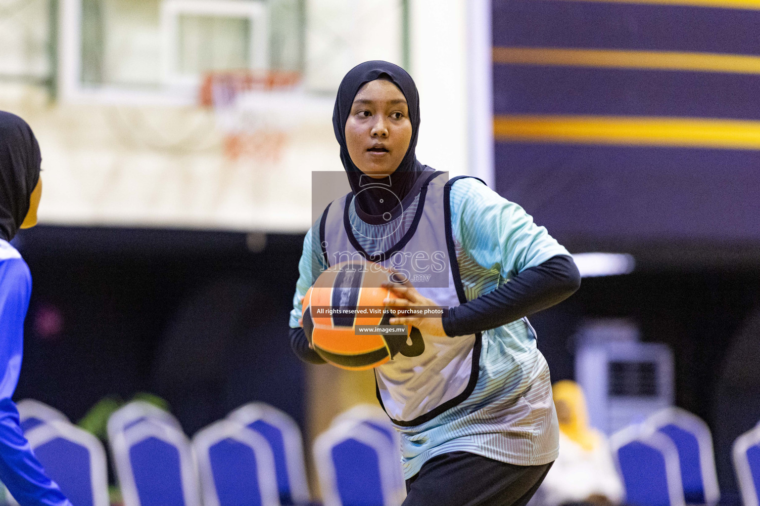 24th Interschool Netball Tournament 2023 was held in Social Center, Male', Maldives on 27th October 2023. Photos: Nausham Waheed / images.mv