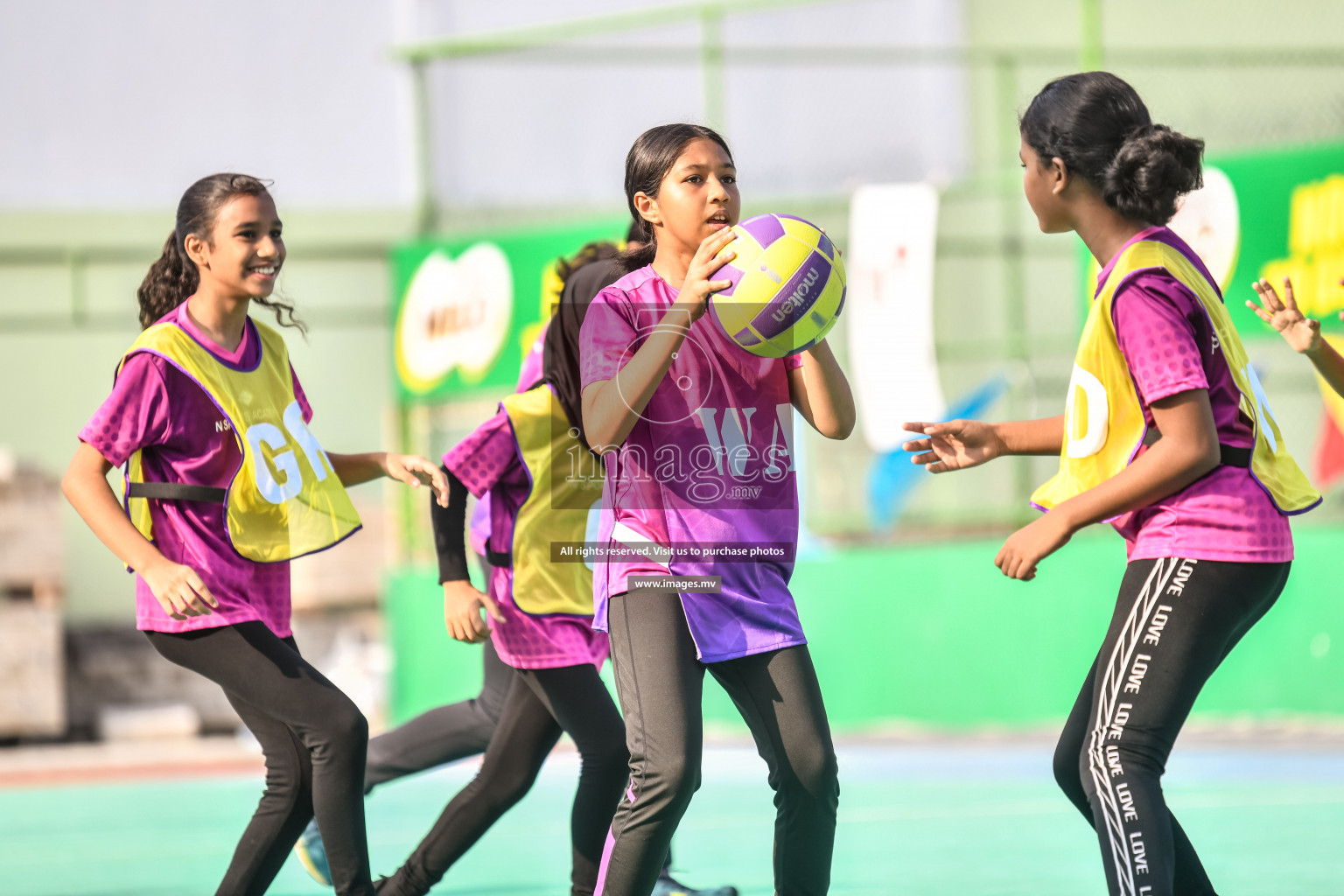 Day 7 of Junior Netball Championship 2022 on 11th March 2022 held in Male', Maldives. Photos by Nausham Waheed