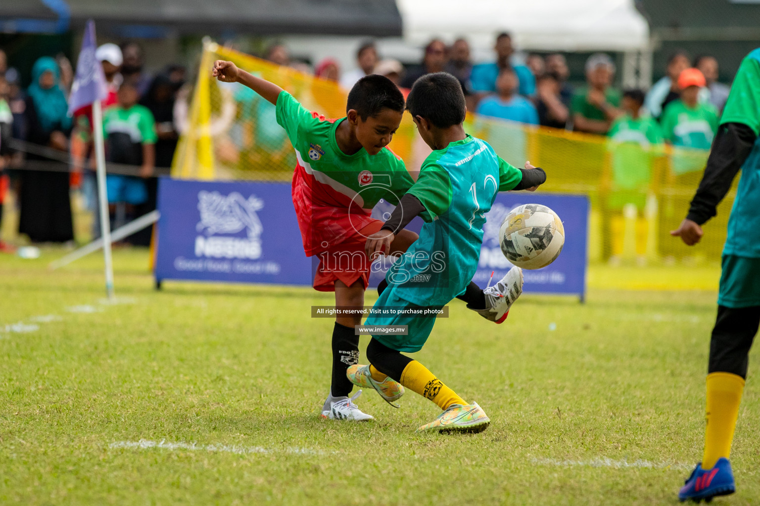 Day 4 of Milo Kids Football Fiesta 2022 was held in Male', Maldives on 22nd October 2022. Photos:Hassan Simah / images.mv