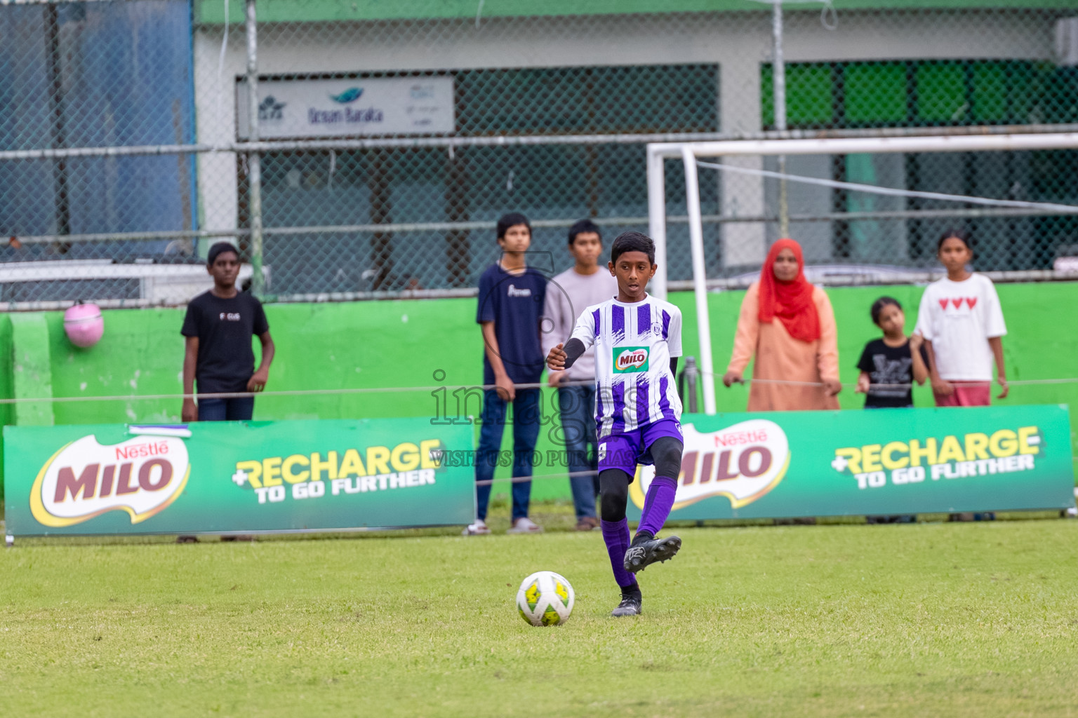 Day 1 of MILO Academy Championship 2025 (U14) was held on Thursday, 30th October 2025 at Henveiru Football Grounds, Male', Maldives . 
Photos: Ismail Thoriq / images.mv