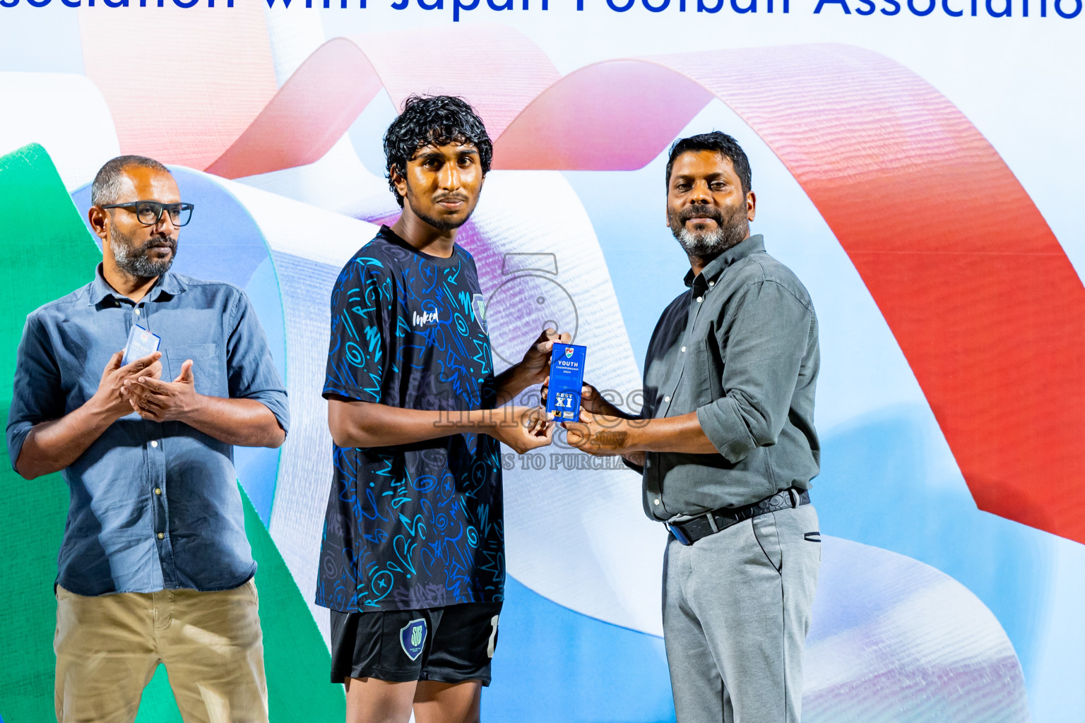 Super United Sports vs TC Sports Club in the Final of Under 19 Youth Championship 2024 was held at National Stadium in Male', Maldives on Monday, 1st July 2024. Photos: Nausham Waheed / images.mv