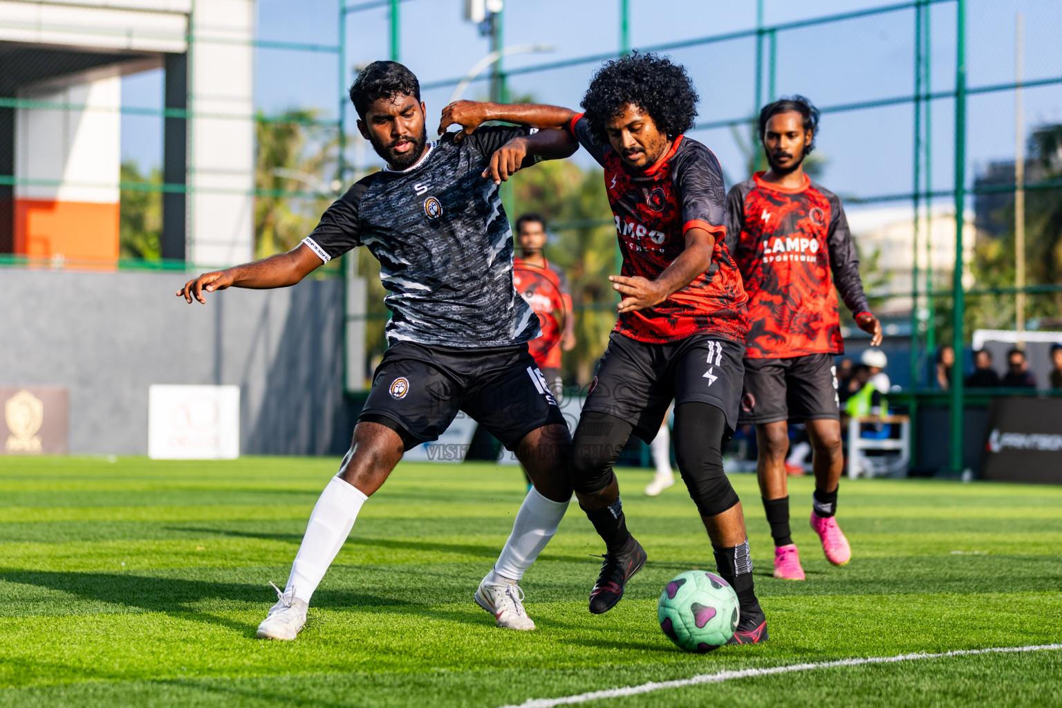 Boznia SC vs Banafsaa Kanmathi in Day 10 of BG Futsal Challenge 2024 was held on Thursday, 21st March 2024, in Male', Maldives Photos: Nausham Waheed / images.mv