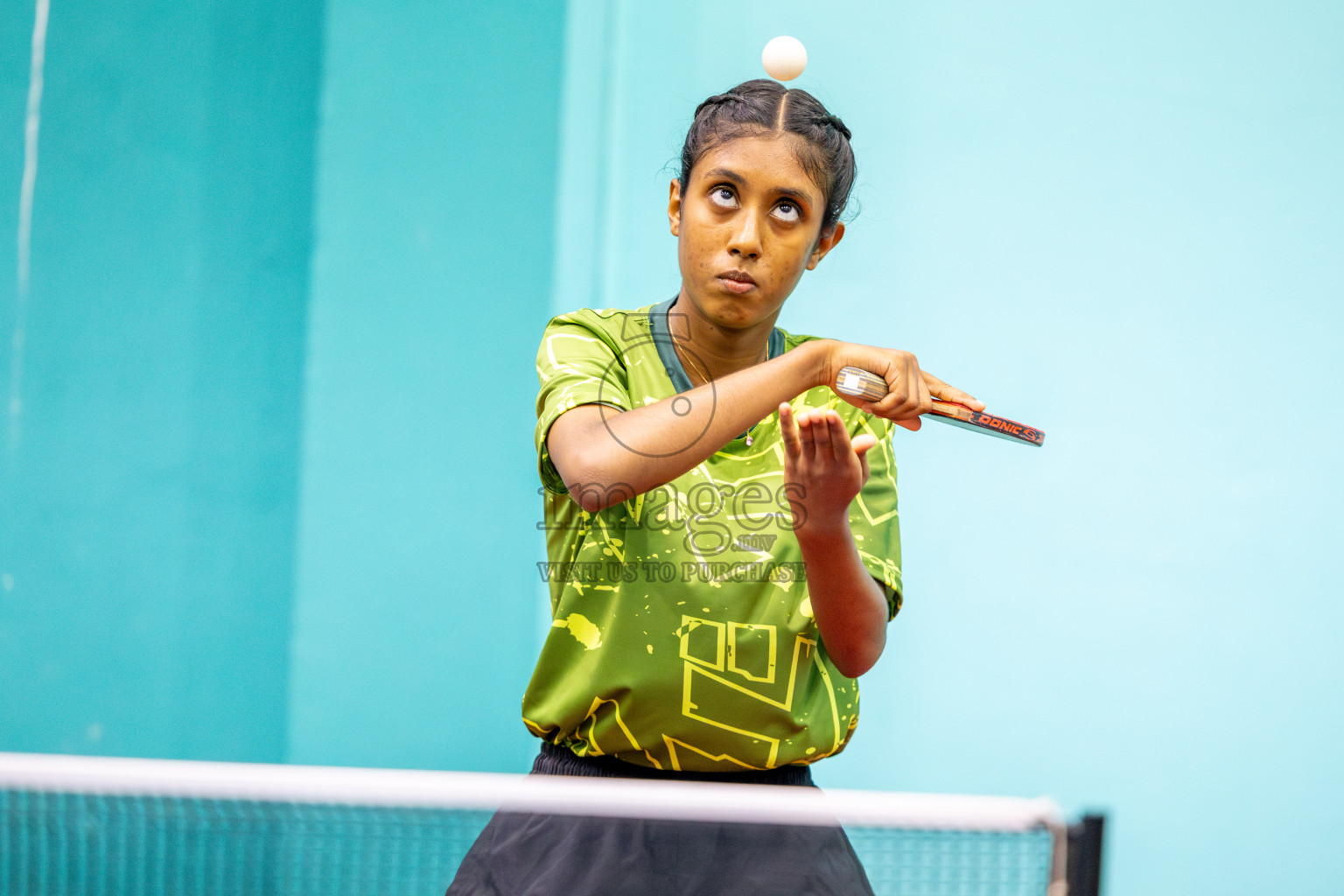 Day 2 of Interschool Table Tennis Tournament 2025 held at Male' TT Hall, Male', Maldives on Thursday, 15th May 2025. Photos By: Ismail Thoriq / images.mv