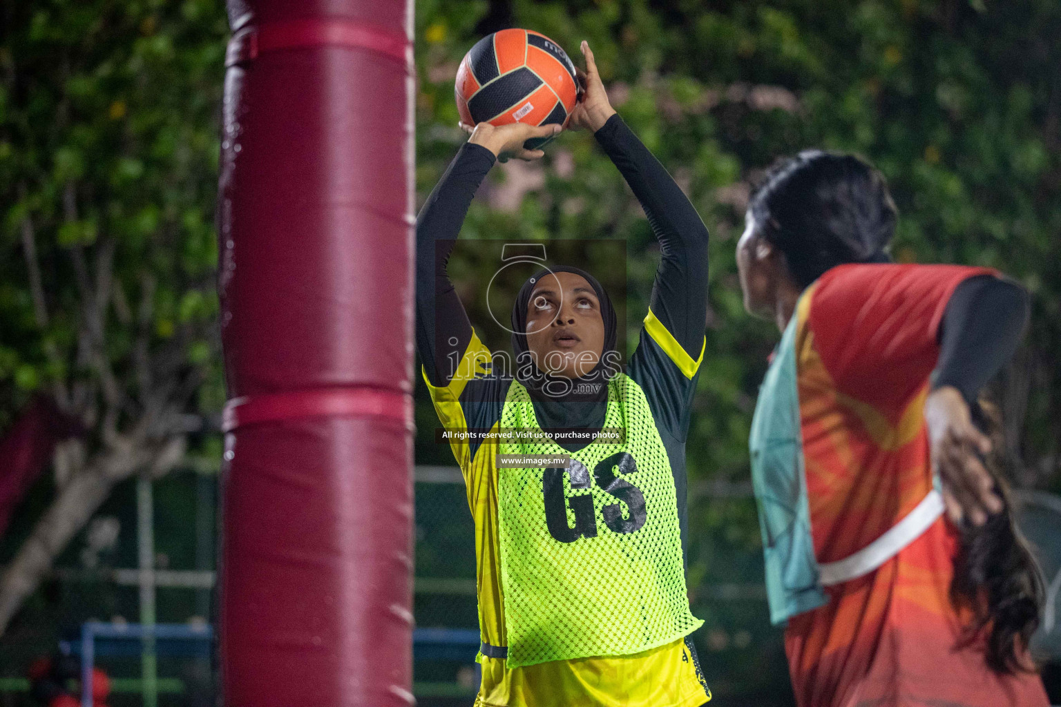 Day 6 of 20th Milo National Netball Tournament 2023, held in Synthetic Netball Court, Male', Maldives on 4th June 2023 Photos: Nausham Waheed/ Images.mv