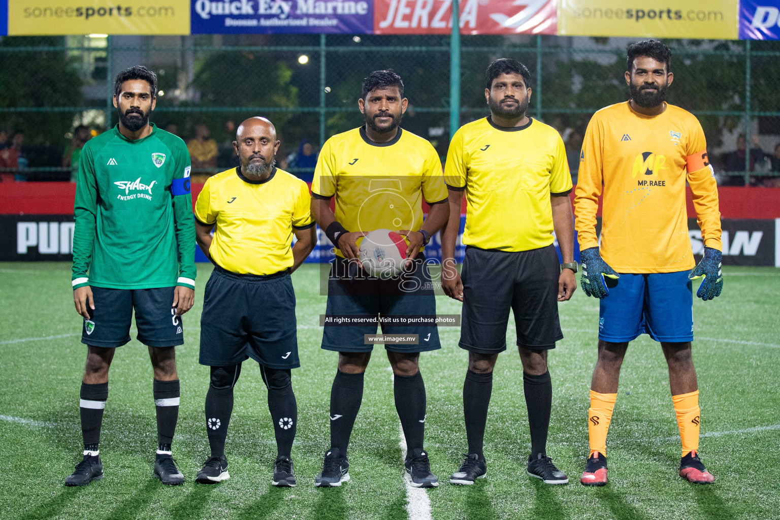 HDh. Finey vs Hdh. Makunudhoo in Day 3 of Golden Futsal Challenge 2023 on 07 February 2023 in Hulhumale, Male, Maldives