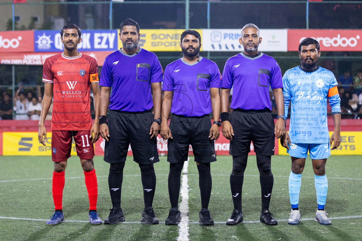 GA Vilingili vs GA Dhevvadhoo in Day 19 of Golden Futsal Challenge 2024 was held on Friday, 2nd February 2024 in Hulhumale', Maldives Photos: Nausham Waheed / images.mv