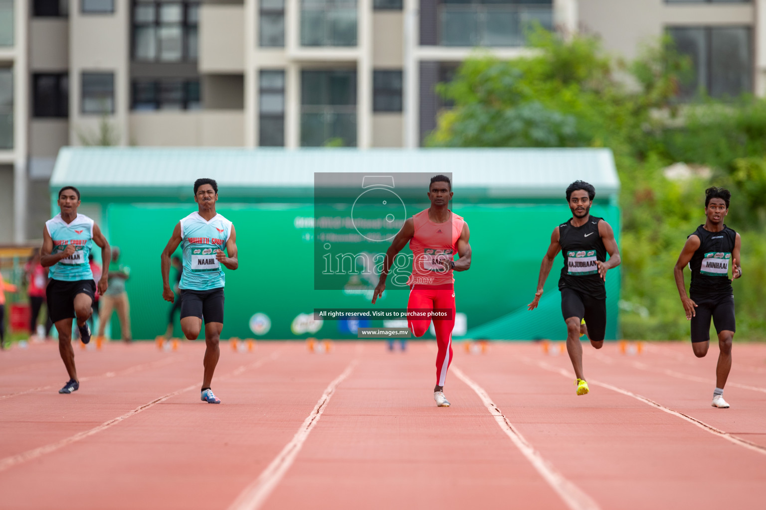 Day 1 of National Grand Prix 2022 on 11 November 2022 in Hulhumale Running Track, Hulhumale, Maldives. Photos: Hassan Simah / images.mv