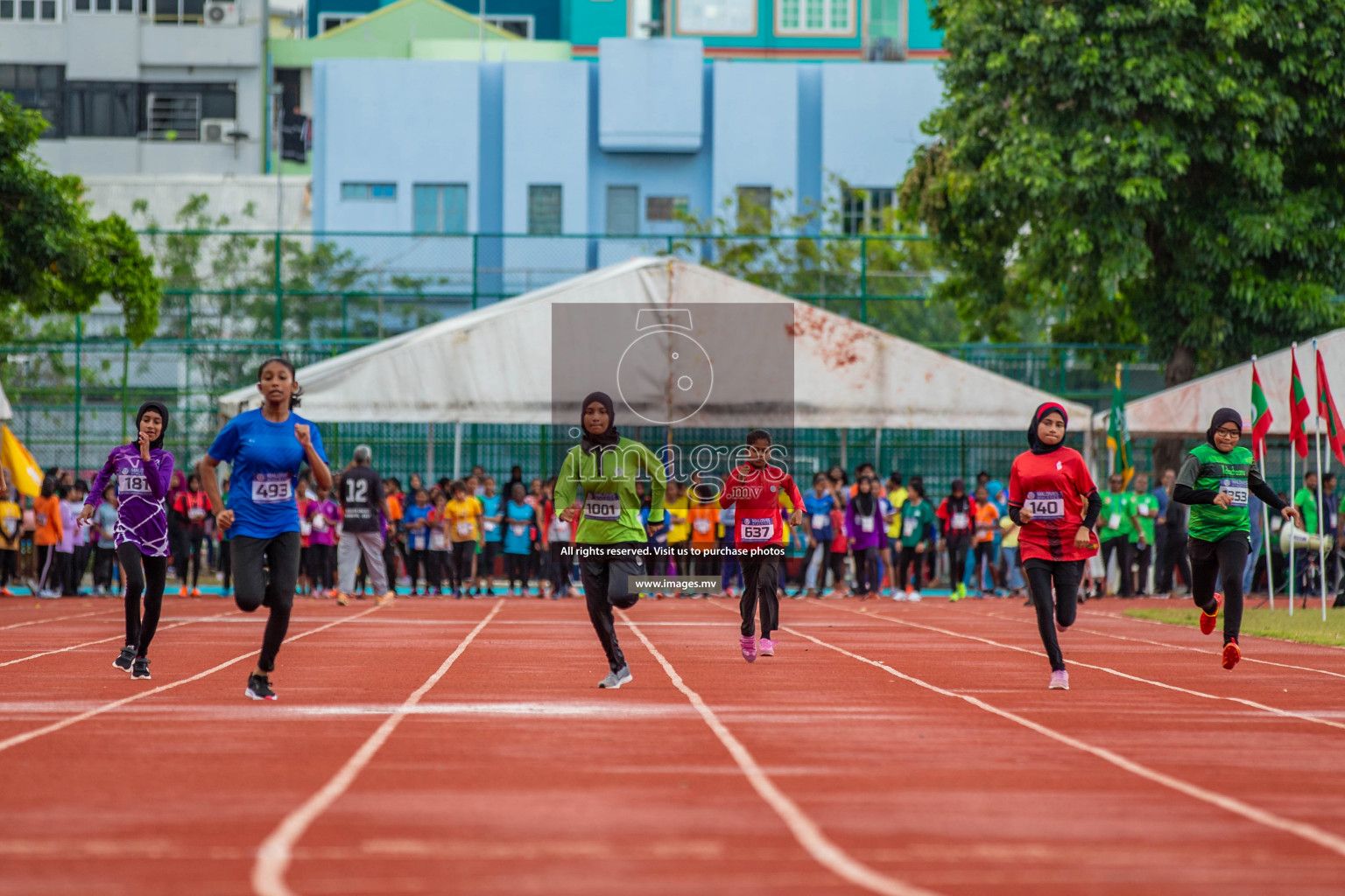 Day 1 of Inter-School Athletics Championship held in Male', Maldives on 22nd May 2022. Photos by: Maanish / images.mv