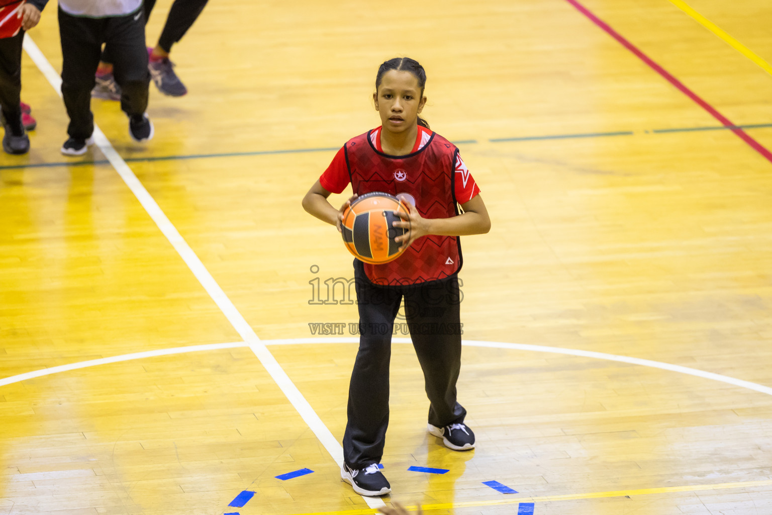 Day 14 of 25th Inter-School Netball Tournament was held in Social Center at Male', Maldives on Sunday, 25th August 2024. Photos: Hasni / images.mv