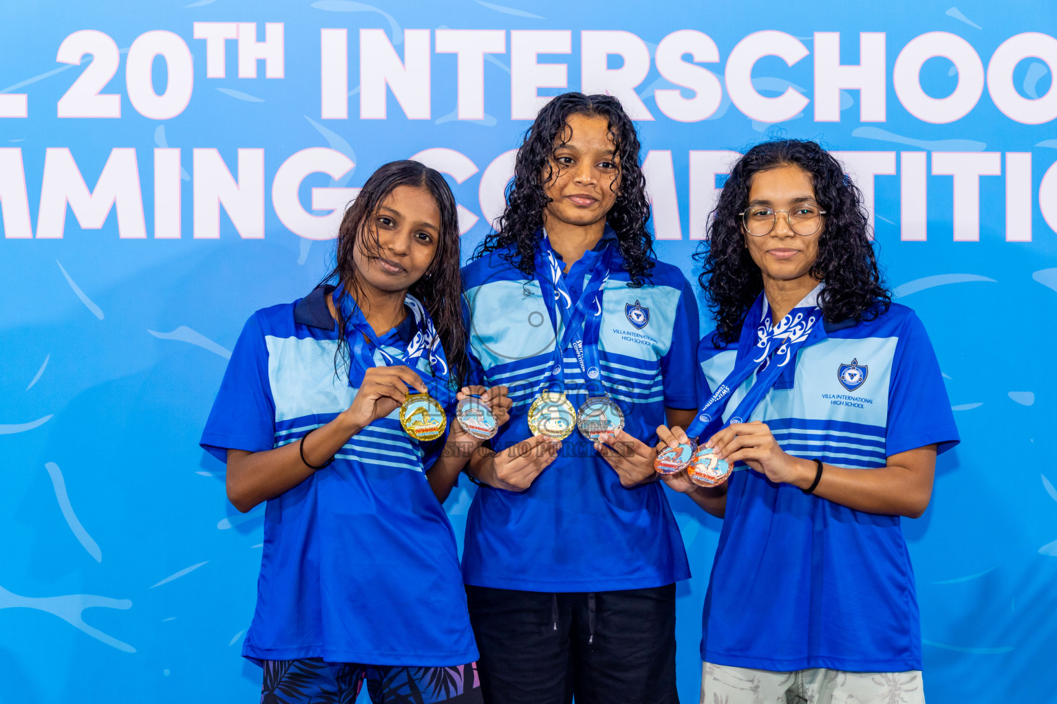 Day 5 of 20th Inter-school Swimming Competition 2024 held in Hulhumale', Maldives on Wednesday, 16th October 2024. Photos: Nausham Waheed / images.mv