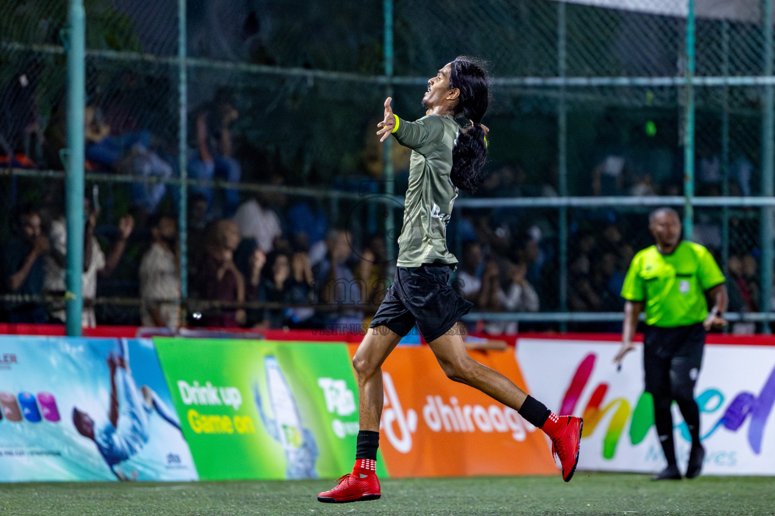 Ooredoo Maldives vs Fahi Rc in Club Maldives Cup 2024 held in Rehendi Futsal Ground, Hulhumale', Maldives on Tuesday, 25th September 2024. Photos: Nausham Waheed/ images.mv