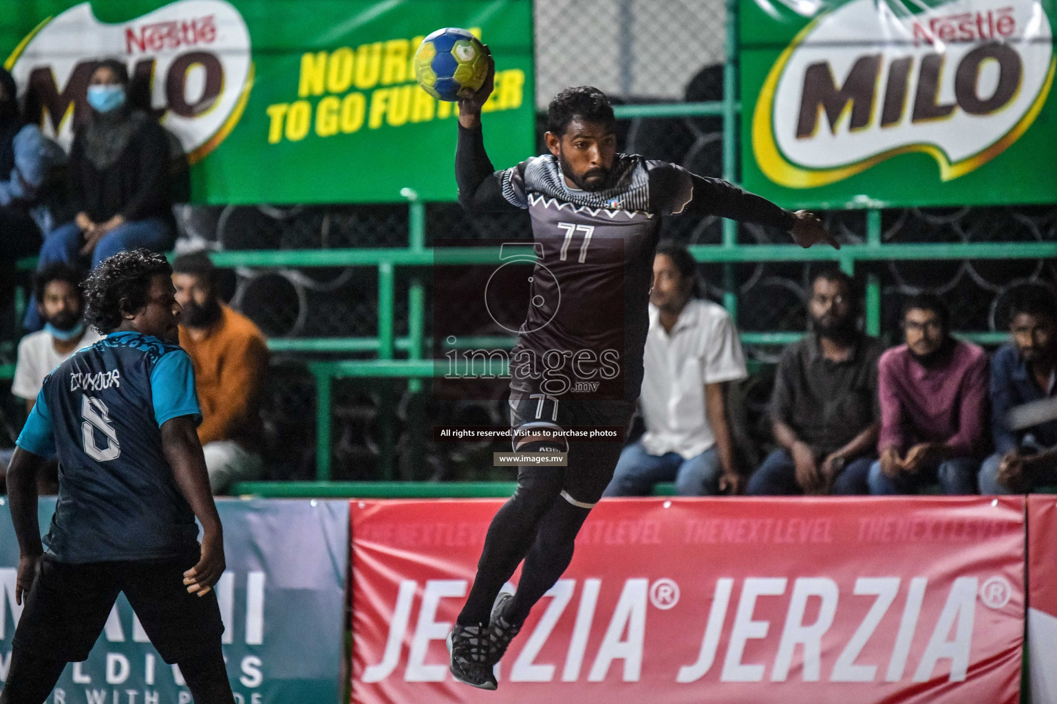 Day 4 of Milo 6th Inter Office Handball Tournament 2022 - Photos by  Nausham Waheed