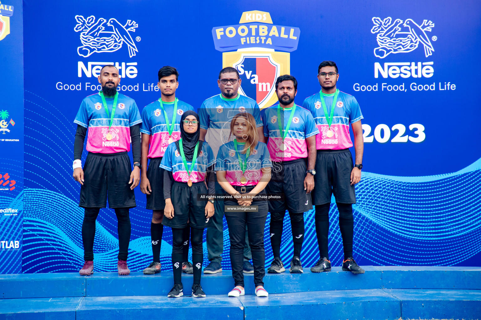 Finals & Closing Ceremony of Nestlé Kids Football Fiesta 2023 held in Male', Maldives on 25 February 2023