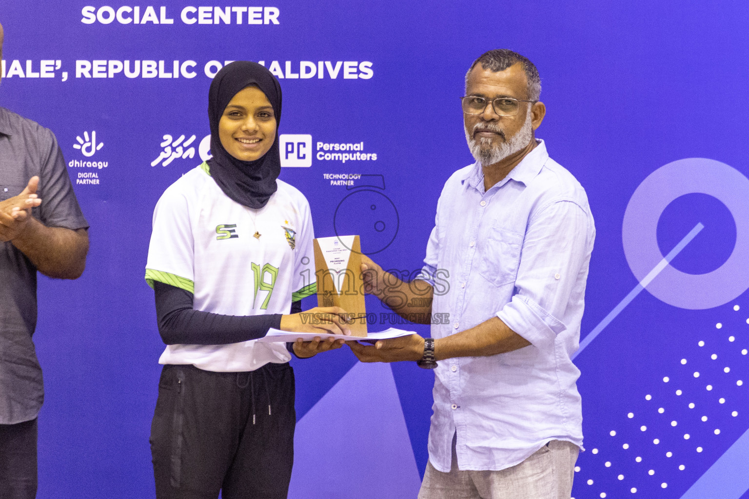 Final of Women's Division of Volleyball Association Cup 2023 held in Male', Maldives on Monday, 25th December 2023 at Social Center Indoor Hall Photos By: Nausham Waheed /images.mv