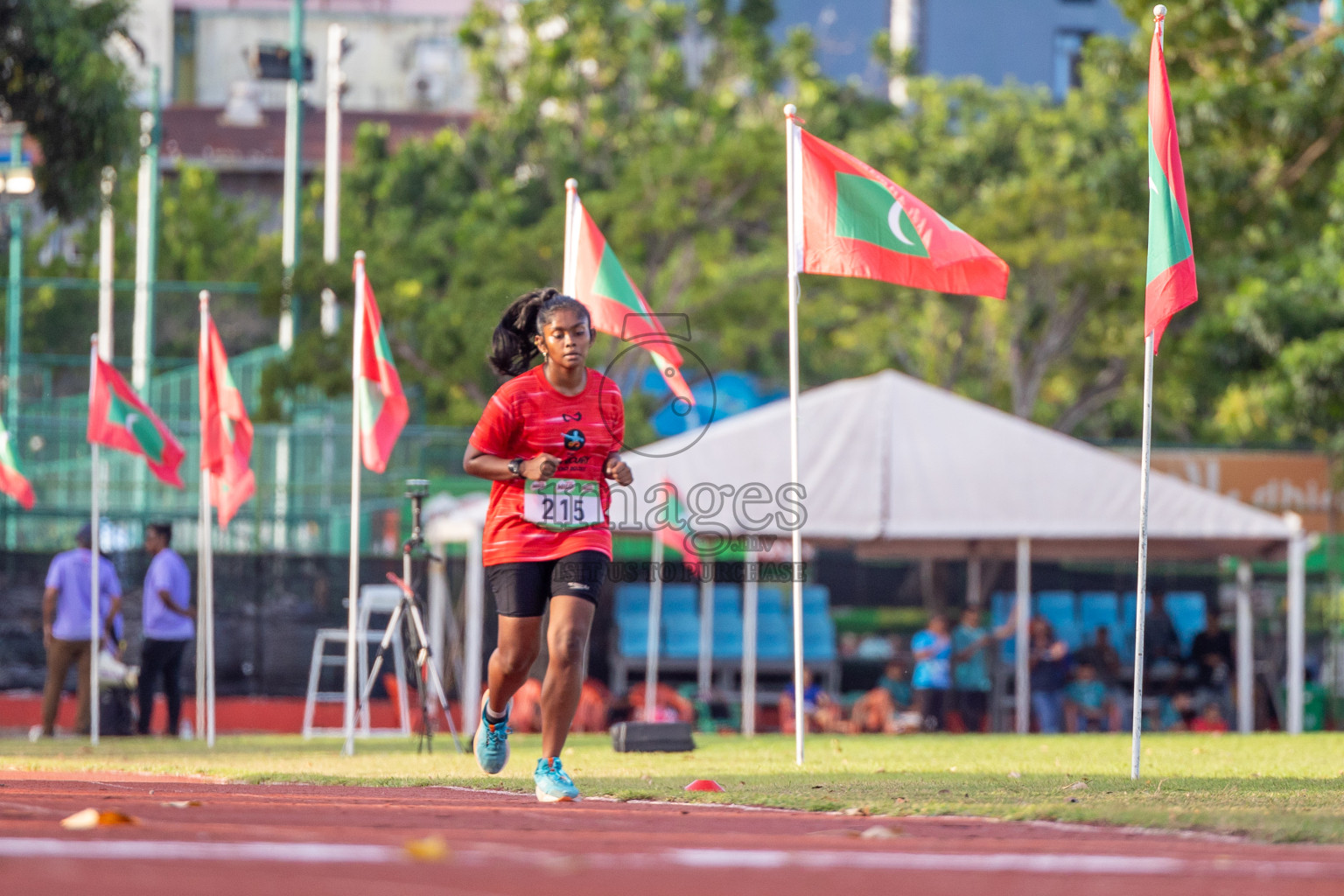 Day 1 of 33rd National Athletics Championship was held in Ekuveni Track at Male', Maldives on Thursday, 5th September 2024. Photos: Shuu Abdul Sattar / images.mv