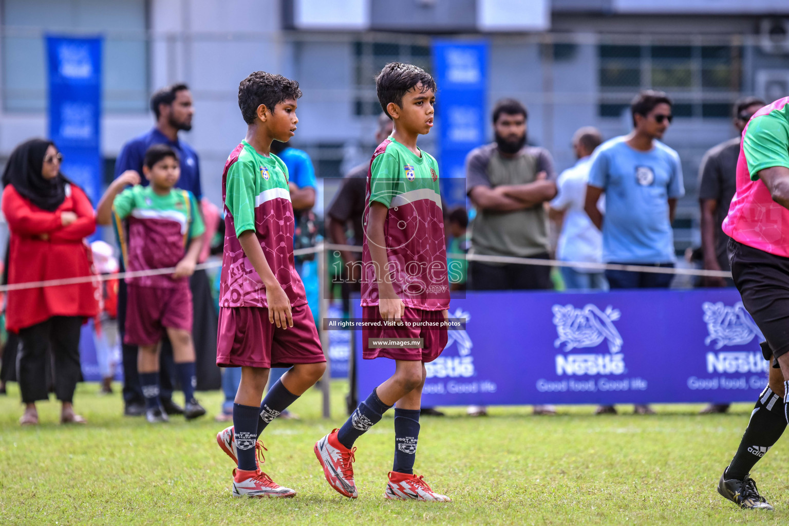 Day 1 of Milo Kids Football Fiesta 2022 was held in Male', Maldives on 19th October 2022. Photos: Nausham Waheed/ images.mv