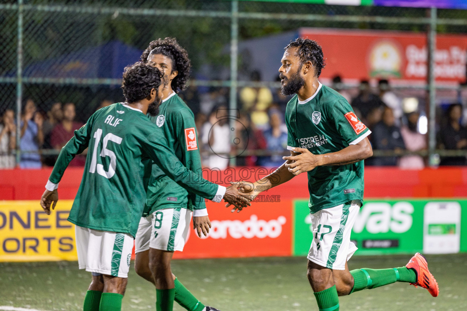 S Hithadhoo VS S MaradhooFeydhoo Atoll Round Semi-Final on Day 20 of Golden Futsal Challenge 2025 was held on Friday, 24 January 2025, in Hulhumale', Maldives. 
Photos: Hassan Simah / images.mv