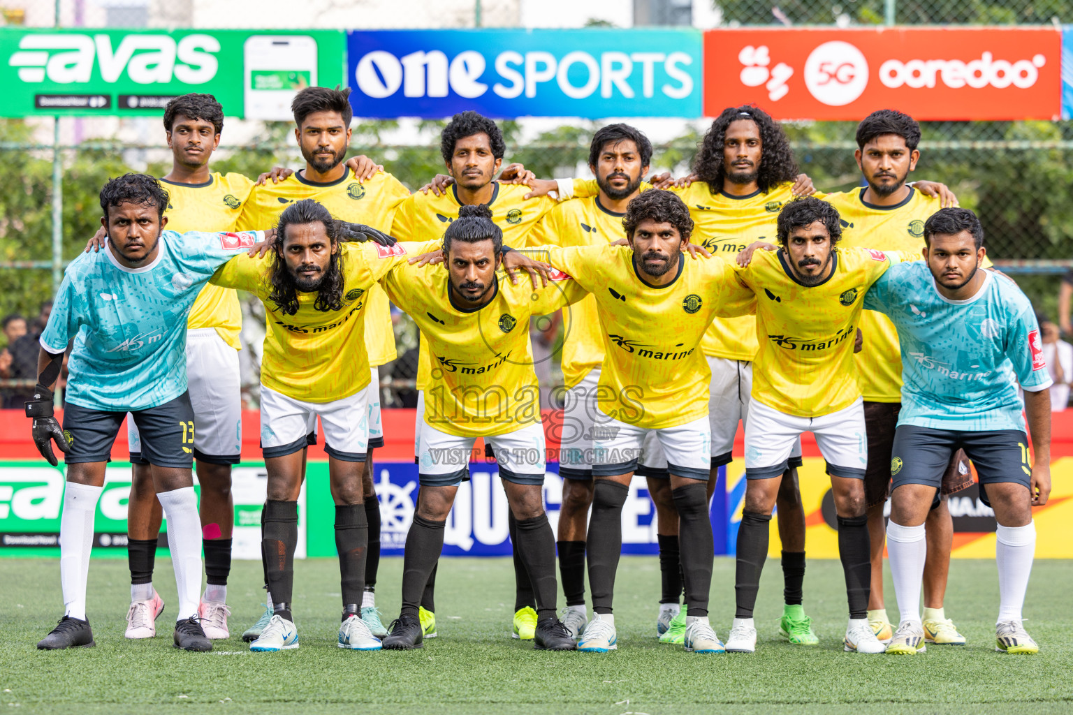 GDh Vaadhoo vs GDh Gadhdhoo in Day 12 of Golden Futsal Challenge 2025 was held on Thursday, 16th January 2025, in Hulhumale', Maldives Photos: Ismail Thoriq / images.mv