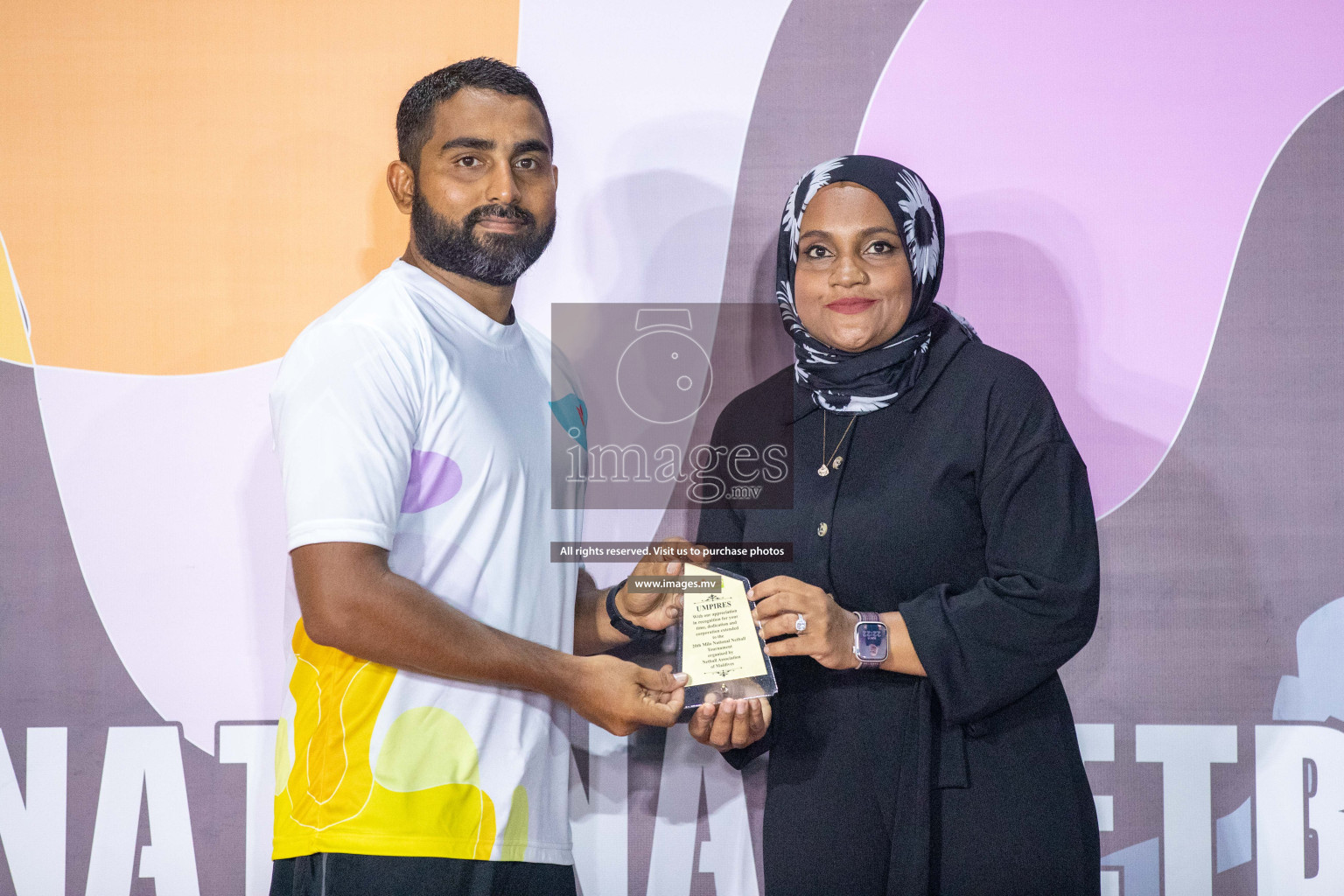 Final of 20th Milo National Netball Tournament 2023, held in Synthetic Netball Court, Male', Maldives on 11th June 2023 Photos: Nausham Waheed/ Images.mv