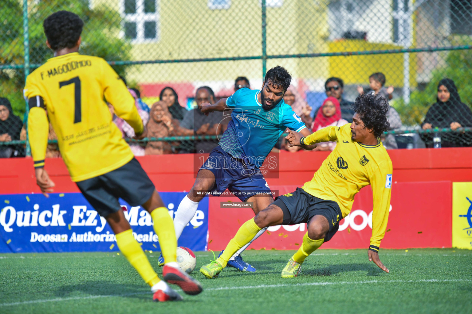 Matchday 21 of Golden Futsal Challenge 2023 on 25 February 2023 in Hulhumale, Male, Maldives