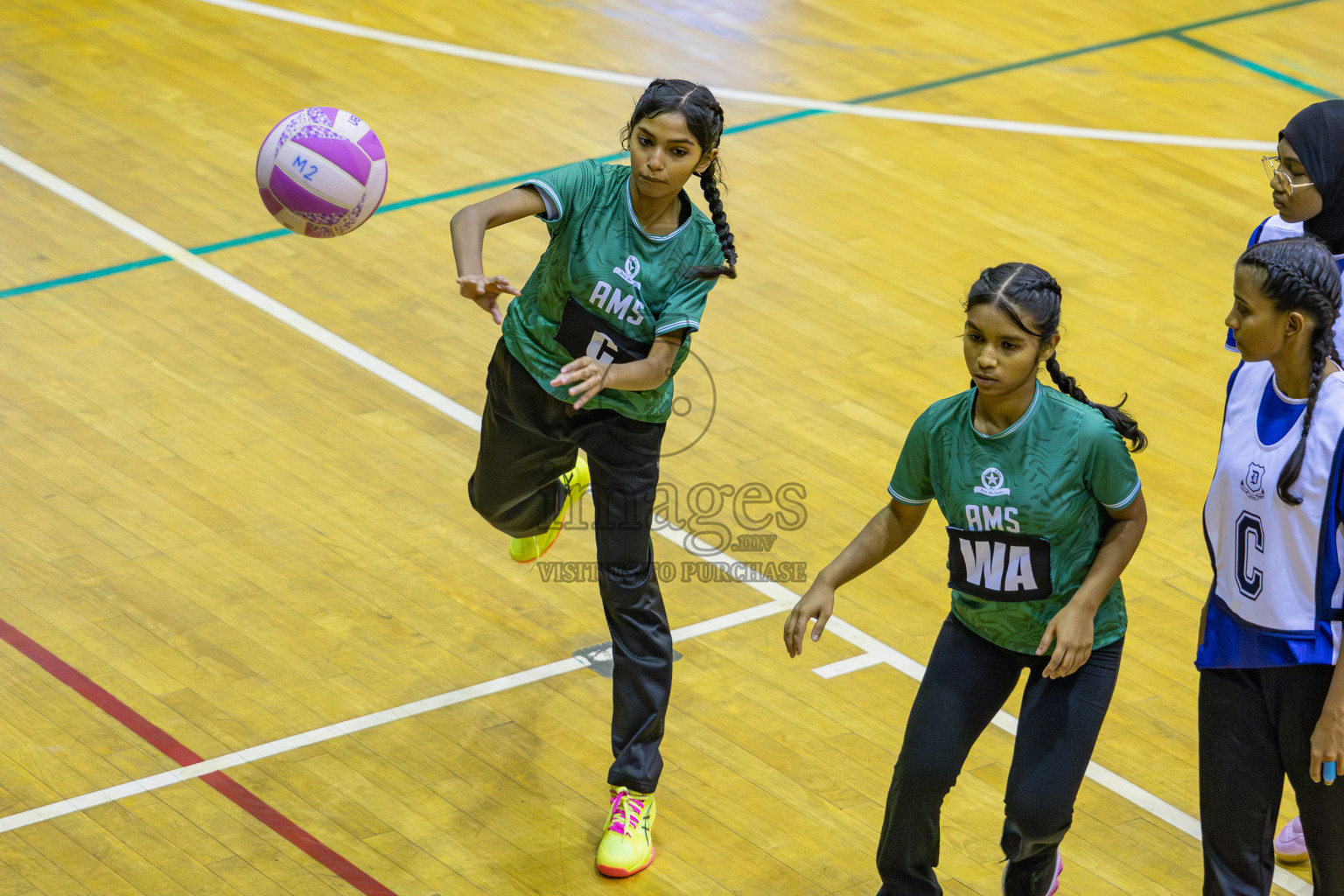 Day 14 of 26th Inter-School Netball Tournament 2025 was held in Social Center Indoor Hall on Tuesday, 4th November 2025. Photos: Areef Adam / images.mv