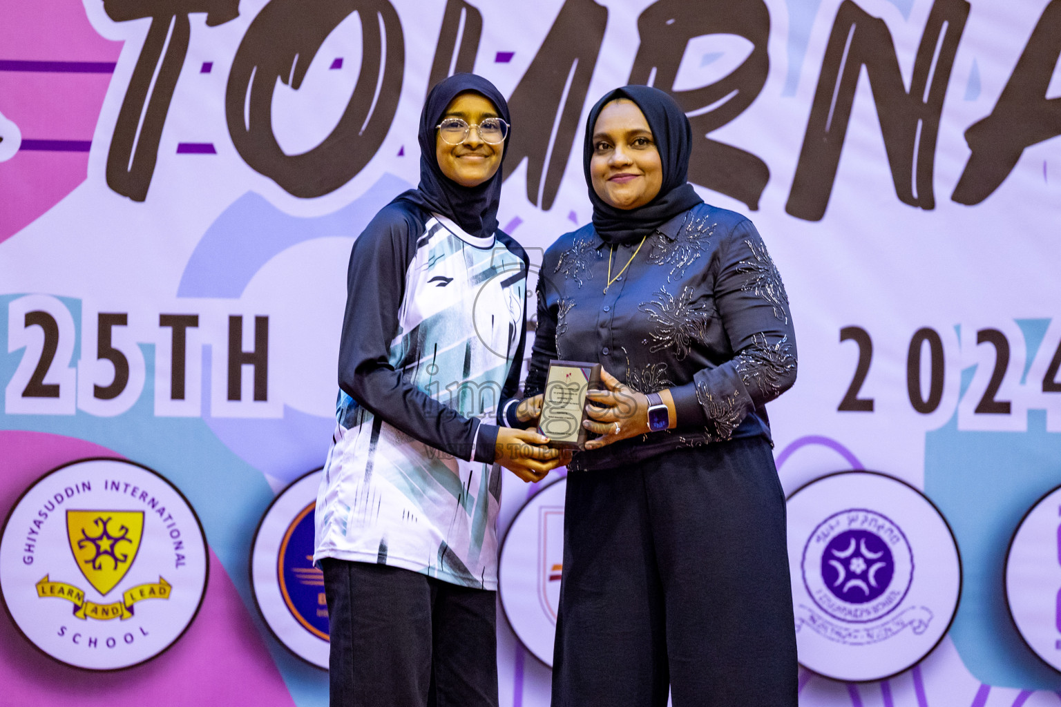 Closing Ceremony of Inter-school Netball Tournament held in Social Center at Male', Maldives on Monday, 26th August 2024. Photos: Hassan Simah / images.mv