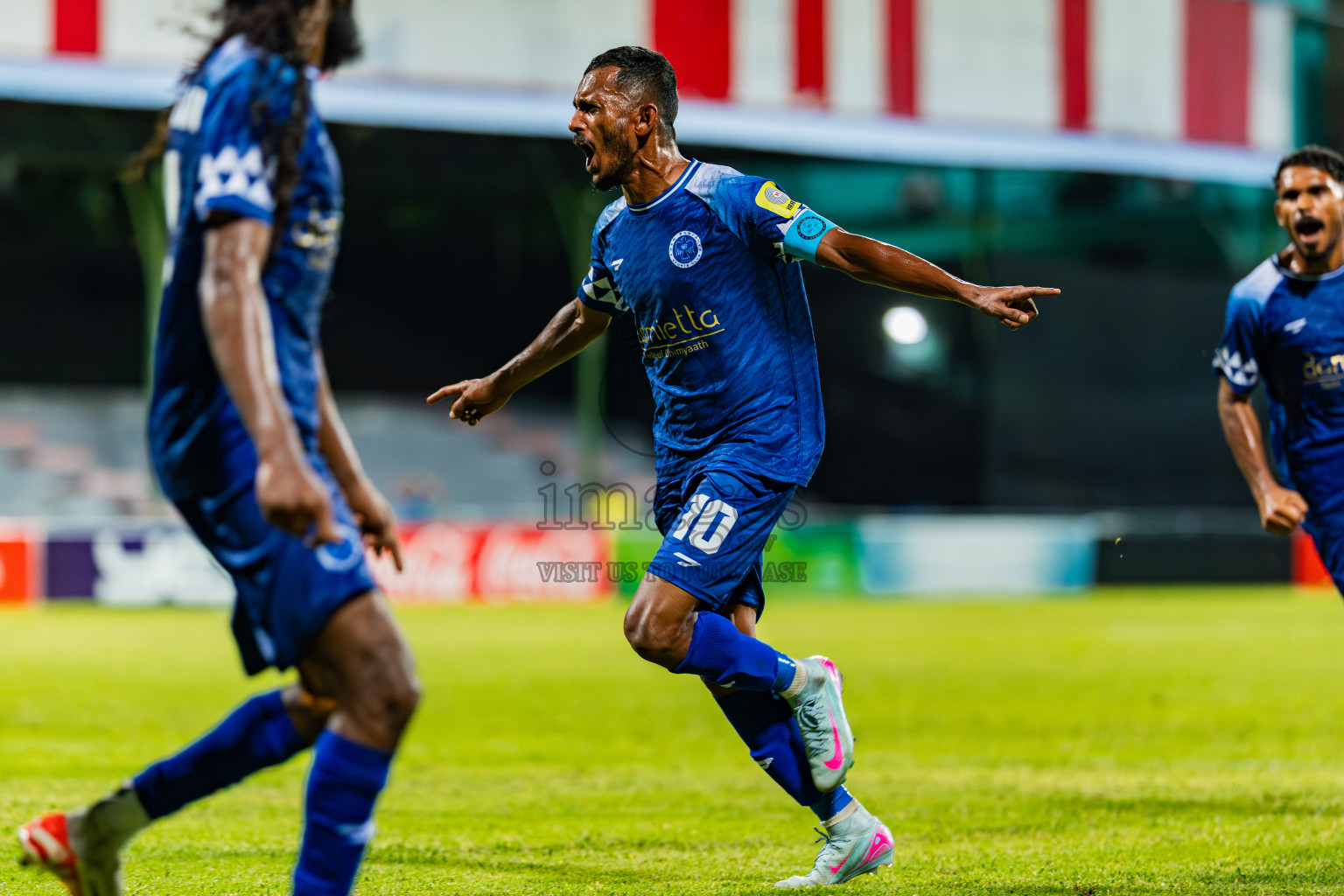 United Victory vs New Radiant Sports Club in Dhivehi Premier League 2025/26 held in National Football Stadium, Male', Maldives on Thursday, 25th September 2025. Photos: Areef Adam / Images.mv