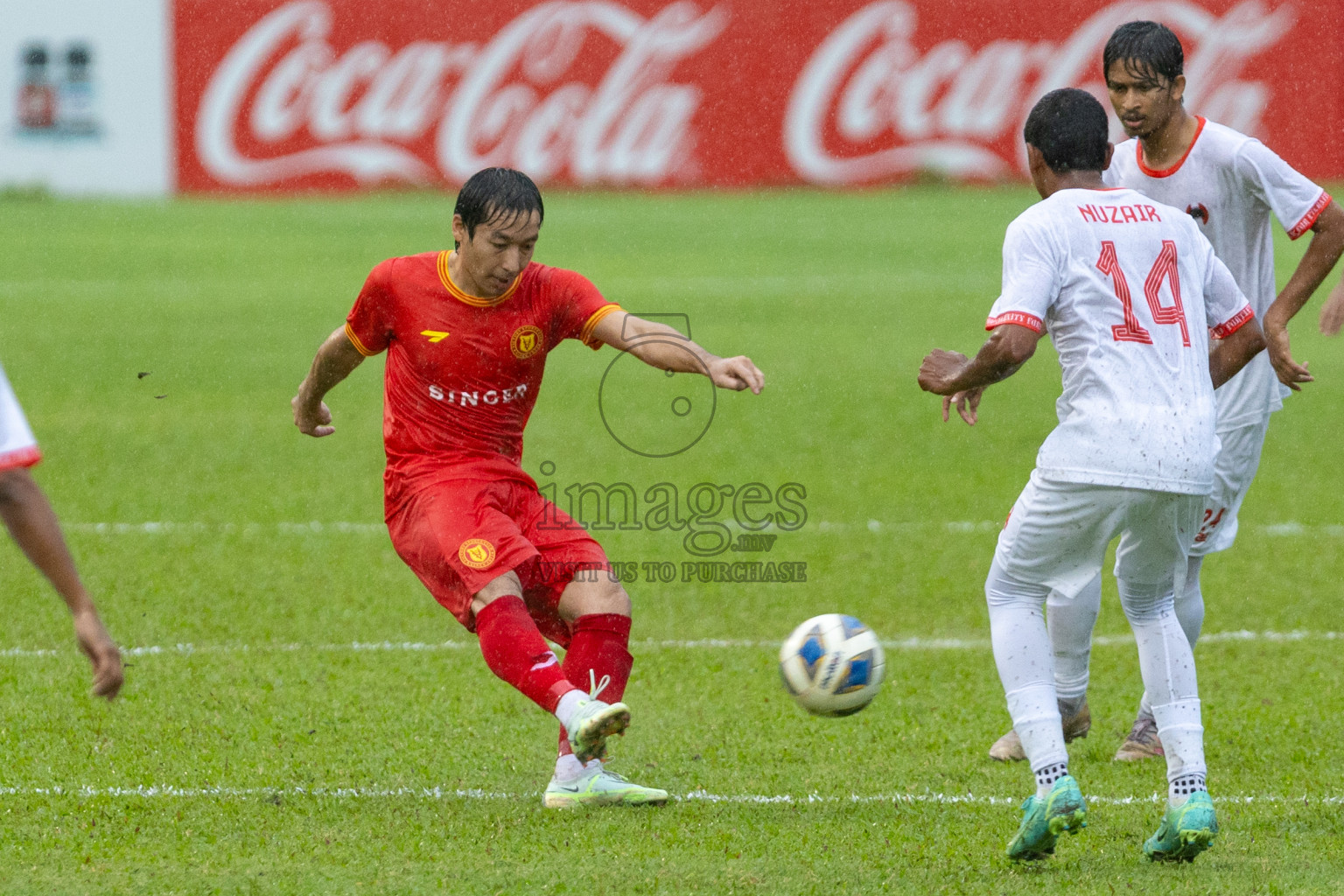 Victory Sports Club vs Lorenzo S.C in Second Division 2023 in Male' Maldives on Wednesday, 10thy January 2023. Photos: Nausham Waheed / images.mv