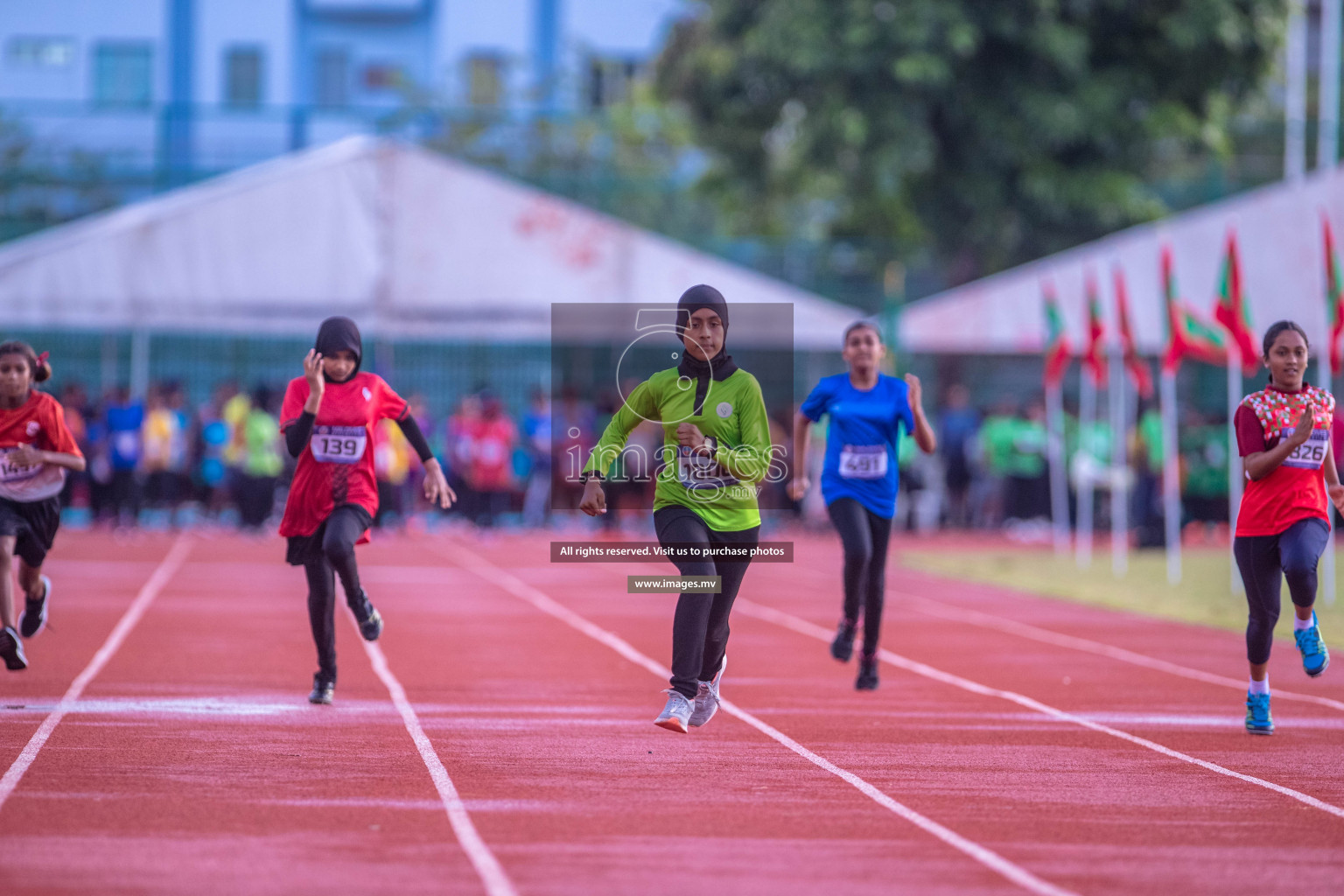 Day 1 of Inter-School Athletics Championship held in Male', Maldives on 22nd May 2022. Photos by: Maanish / images.mv