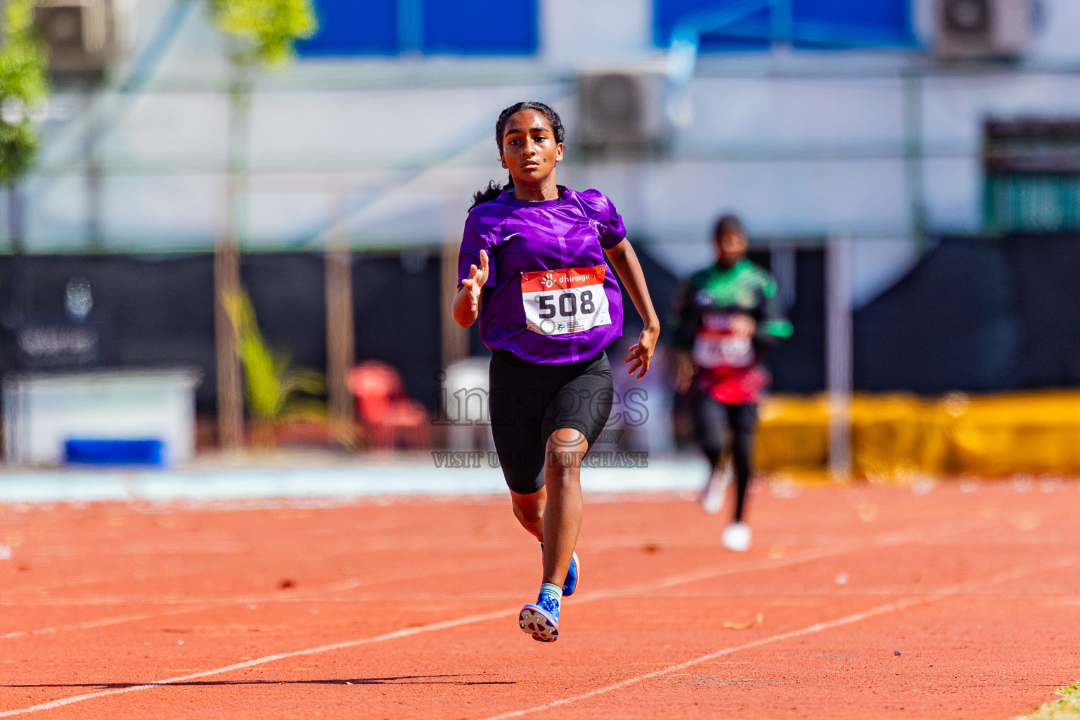 Day 2 of Inter-school Athletics Championship 2025 held in Ekuveni Synthetic Track, Male', Maldives on Tuesday, 07th October 2025. Photos by: Areef Adam / Images.mv