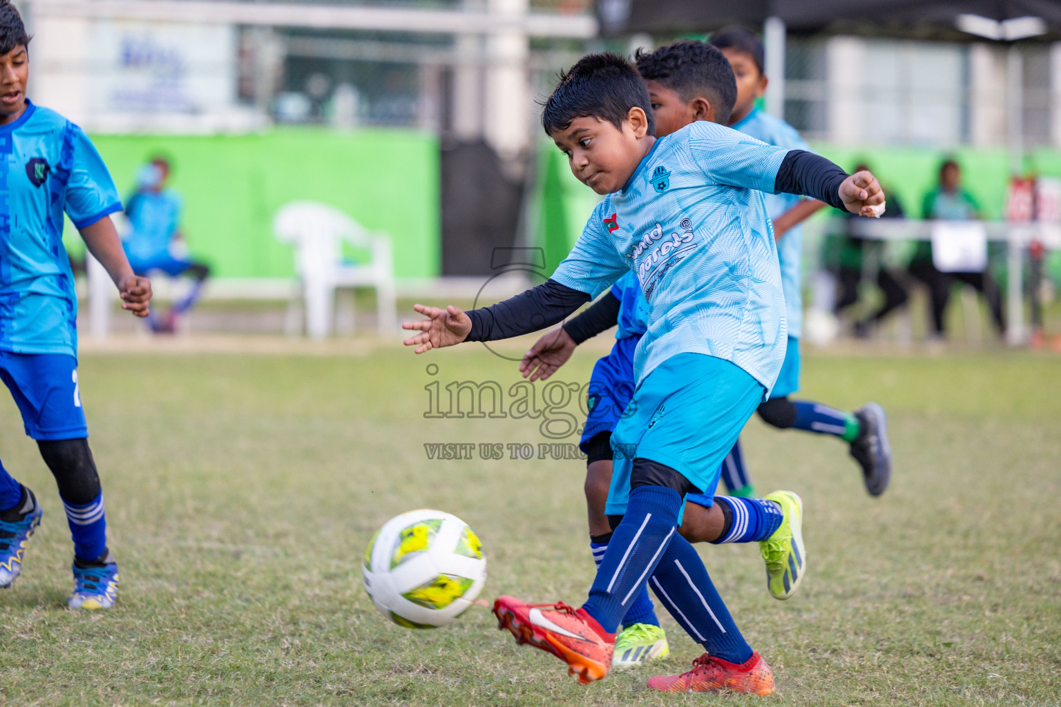 Day 2 of MILO Academy Championship 2025 was held on Friday, 14th February 2025 in Henveiru Stadium. 
Photos: Hassan Simah / Images.mv