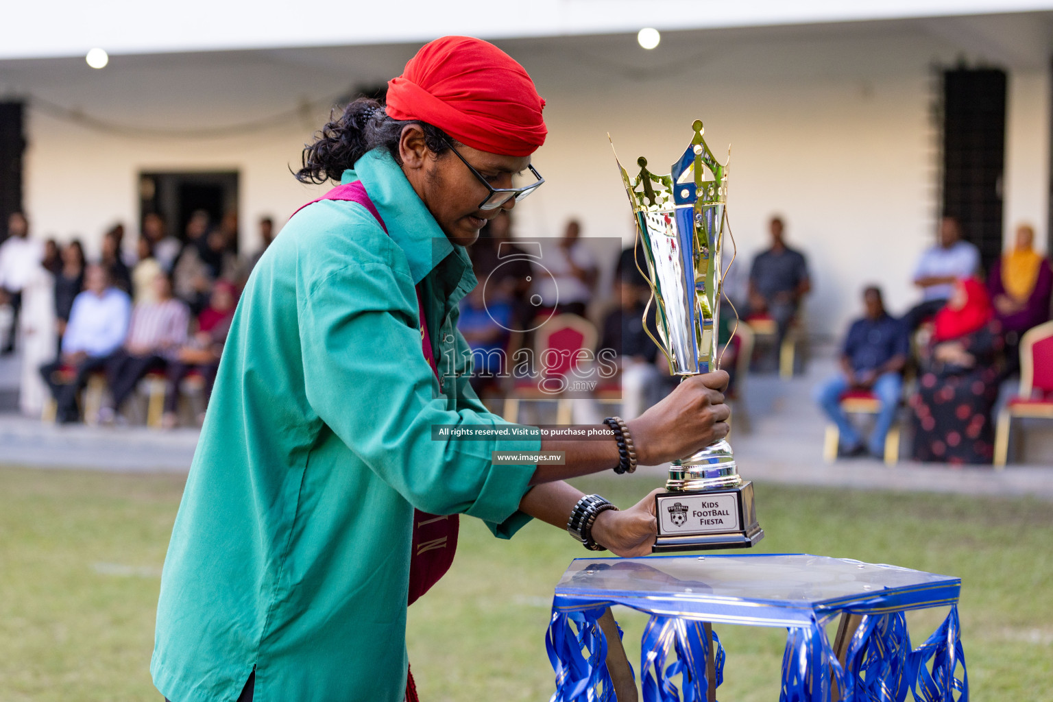 Day 4 of Nestle Kids Football Fiesta, held in Henveyru Football Stadium, Male', Maldives on Saturday, 14th October 2023 Photos: Nausham Waheed  / images.mv