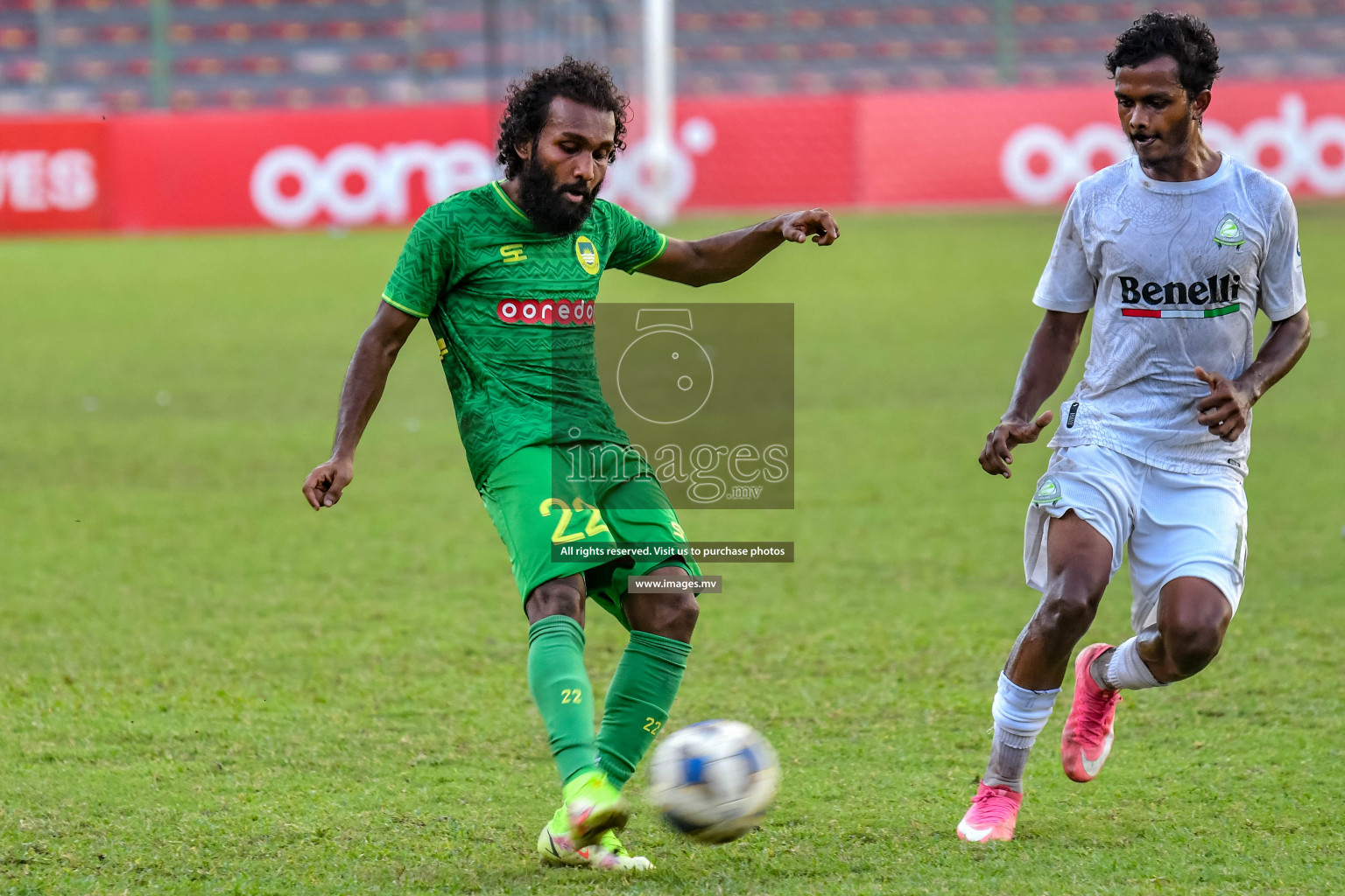 Maziya Sports & RC vs Club Green Streets in the FA Cup 2022 on 18th Aug 2022, held in National Football Stadium, Male', Maldives Photos: Nausham Waheed / Images.mv