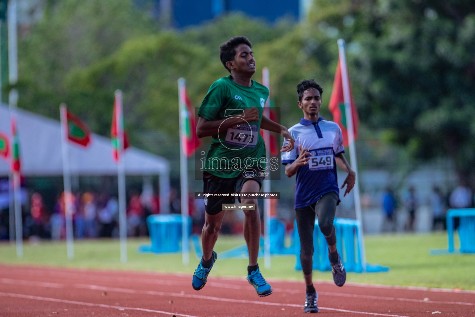 Day 4 of Inter-School Athletics Championship held in Male', Maldives on 26th May 2022. Photos by: Maanish / images.mv