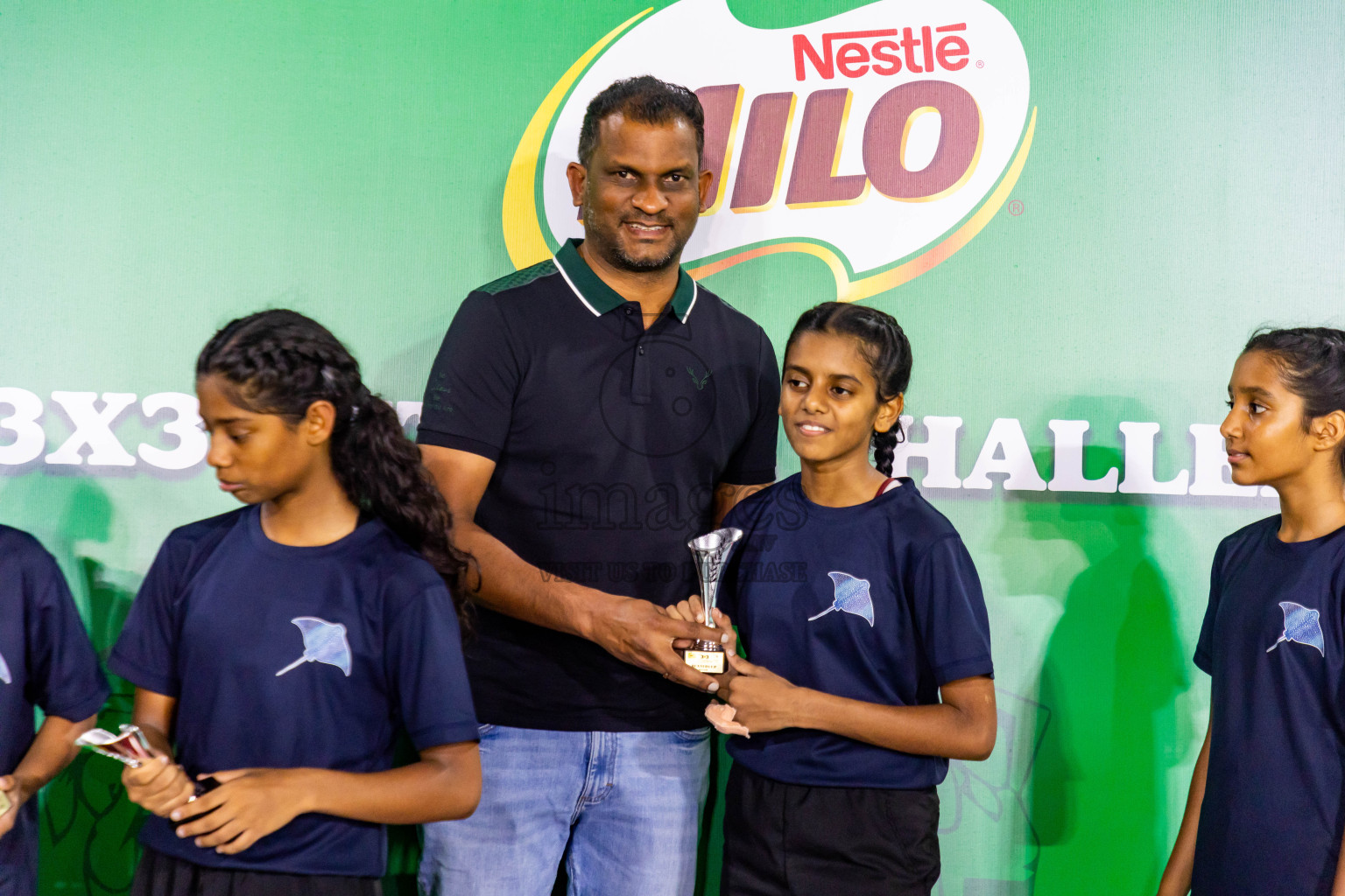 Final of MILO 3x3 Netball Challenge 2024 was held in Ekuveni Netball Court at Male', Maldives on Thursday, 20th March 2024. Photos: Nausham Waheed / images.mv