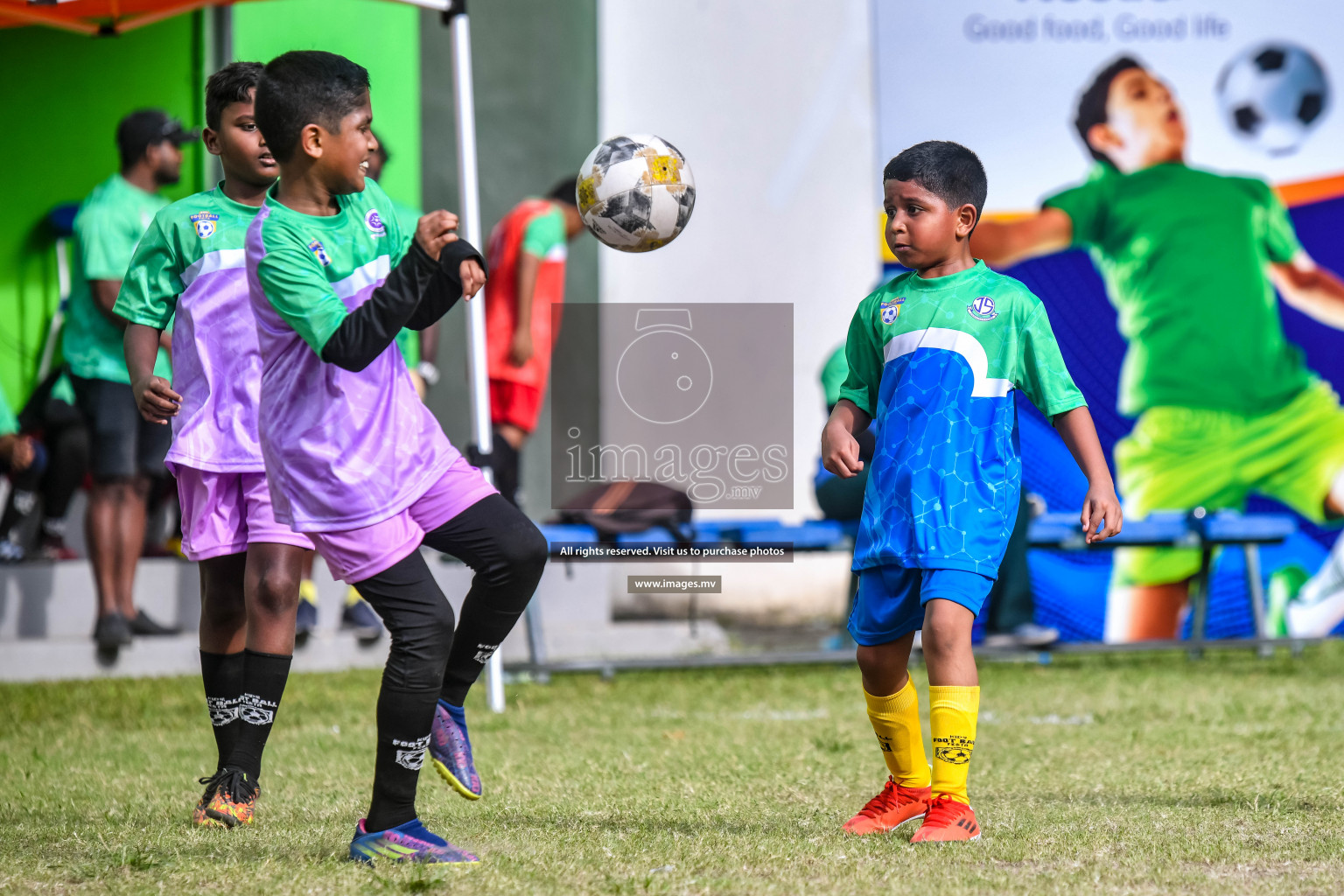 Day 3 of Milo Kids Football Fiesta 2022 was held in Male', Maldives on 21st October 2022. Photos: Nausham Waheed/ images.mv