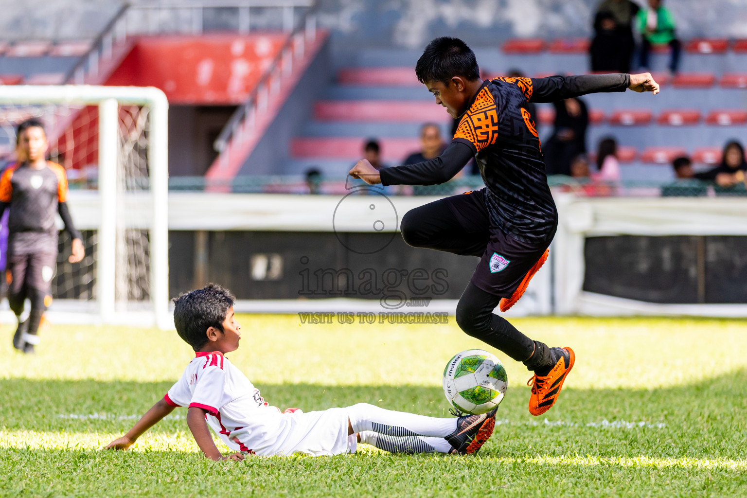 Day 1 of Under 10 MILO Academy Championship 2024 was held at National Stadium in Male', Maldives on Friday, 26th April 2024. Photos: Nausham Waheed / images.mv