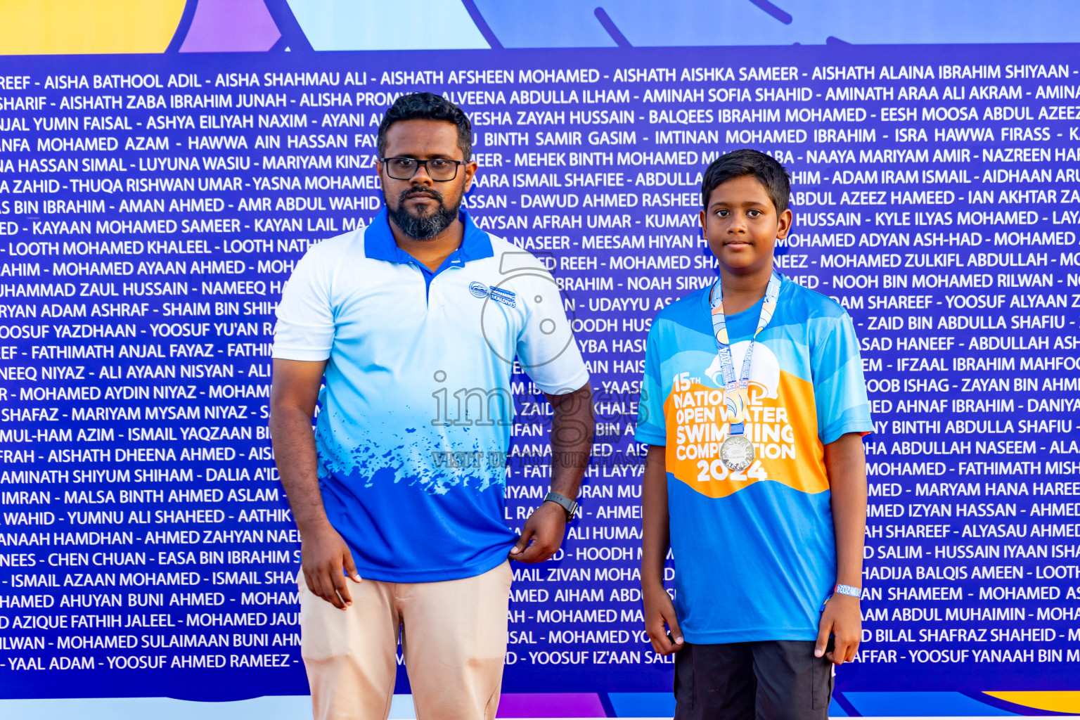 15th National Open Water Swimming Competition 2024 held in Kudagiri Picnic Island, Maldives on Saturday, 28th September 2024. Photos: Nausham Waheed / images.mv