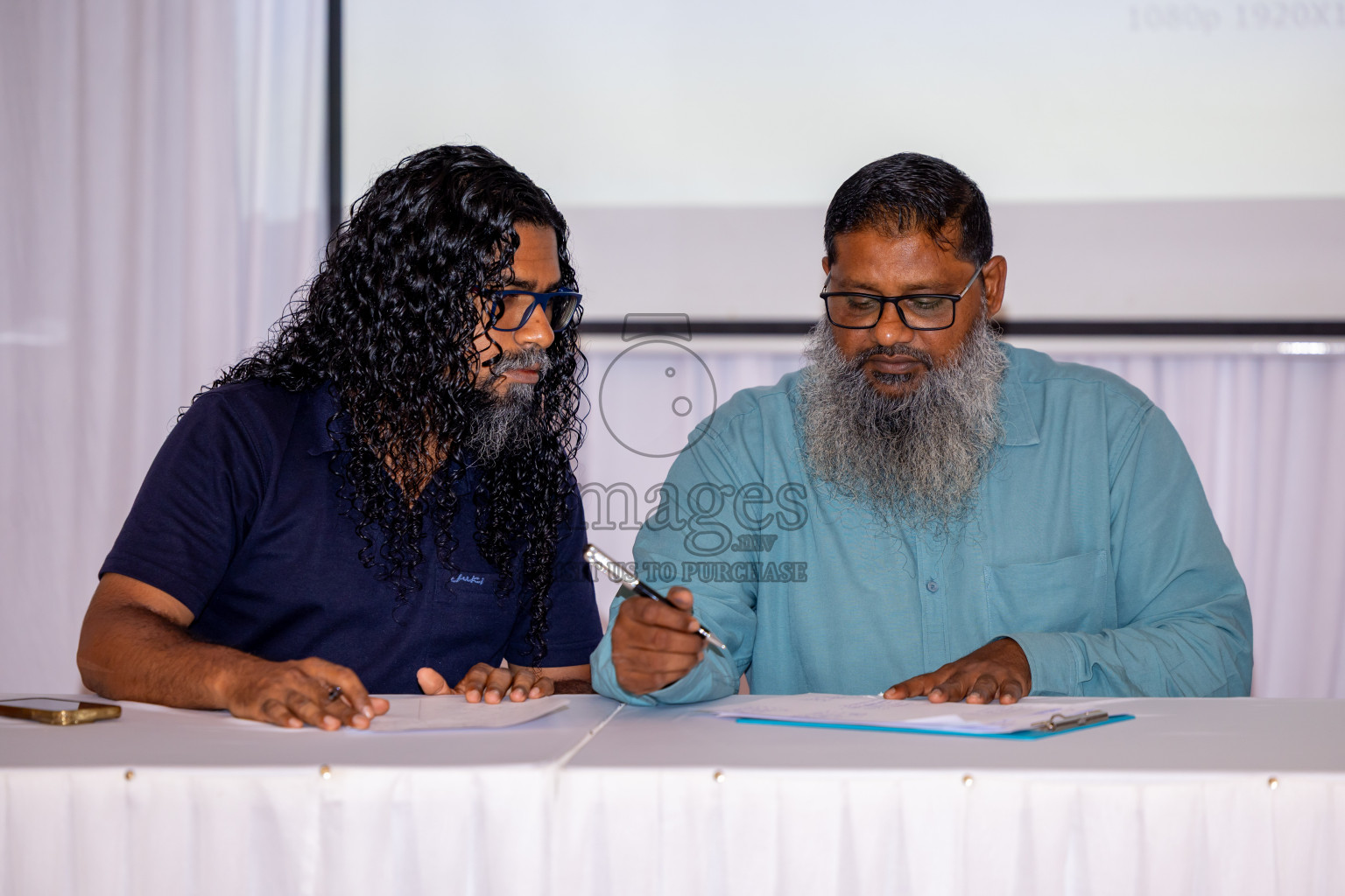 Draw Ceremony of Office League 2025 held in Male', Maldives on Saturday, 12th April 2025. Photos: Nausham Waheed / images.mv