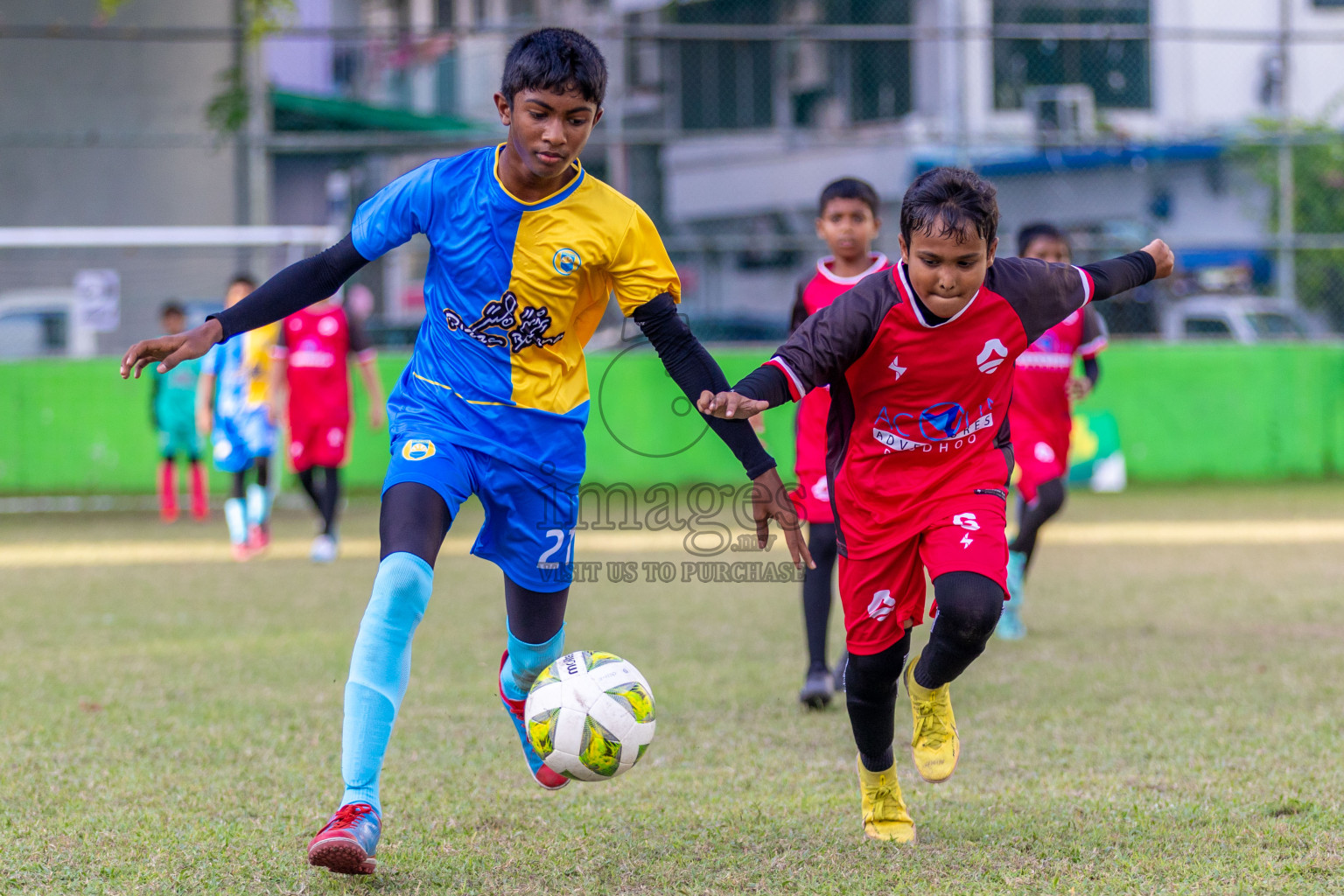 Day 2  of MILO Academy Championship 2024 - U12 was held at Henveiru Grounds in Male', Maldives on Thursday, 5th July 2024. Photos: Shuu Abdul Sattar / images.mv