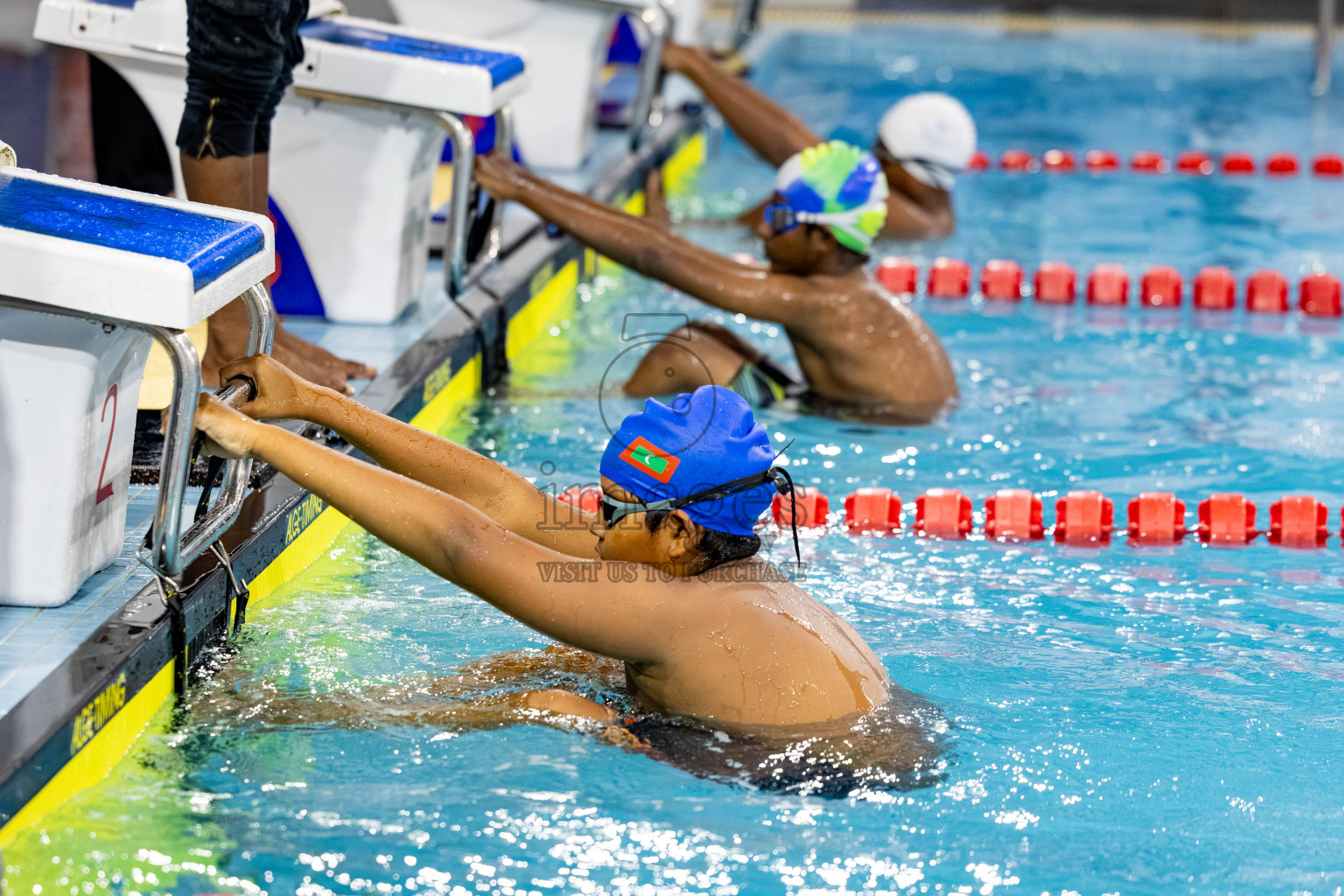 Day 5 of BML 21st Interschool Swimming Competition 2025 was held in Hulhumale' Swimming Pool, Hulhumale', Maldives on Wednesday, 15th October 2025. 
Photos: Hassan Simah / images.mv
